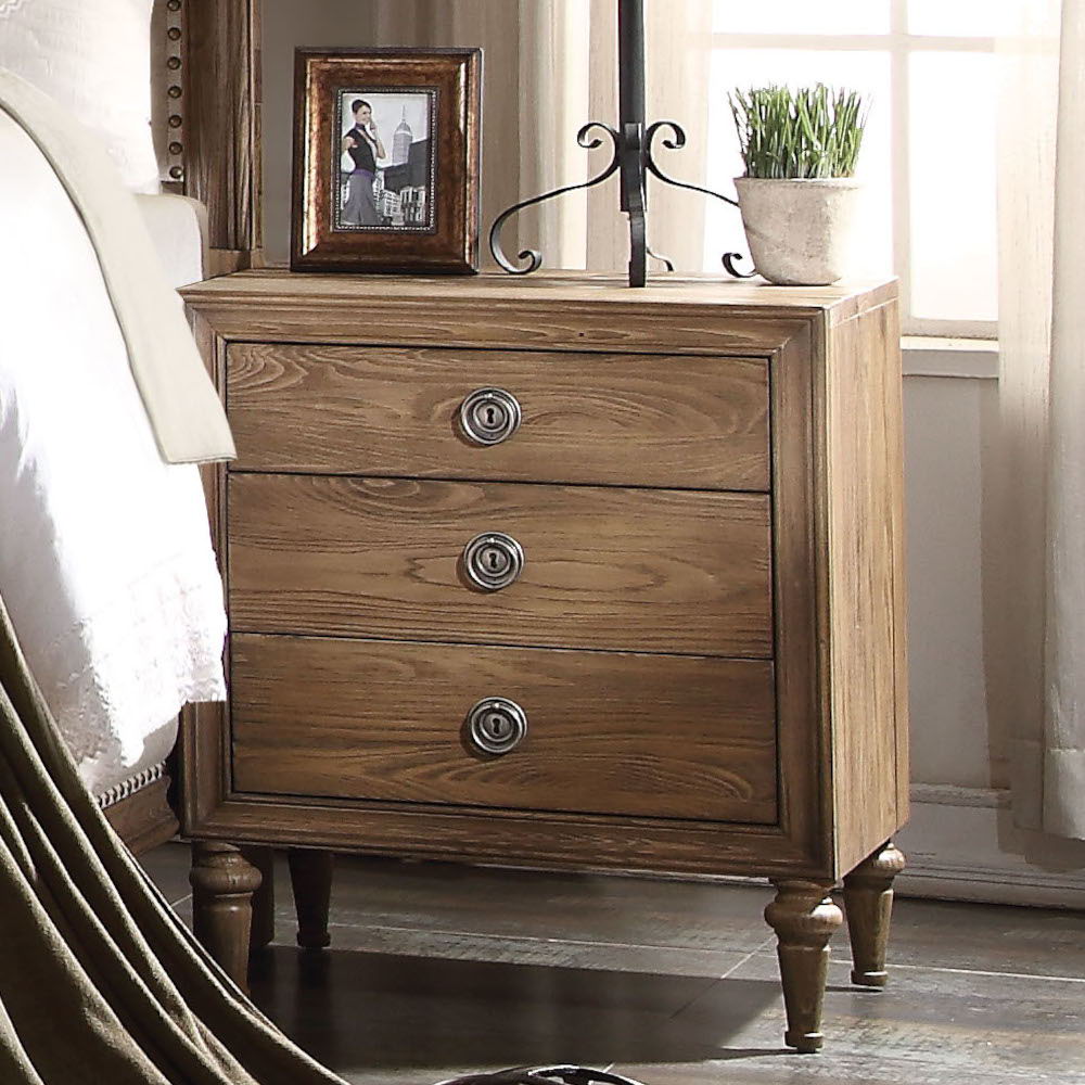 Inverness - 28" Nightstand - Reclaimed Oak - Urban Living Furniture (Los Angeles, CA)