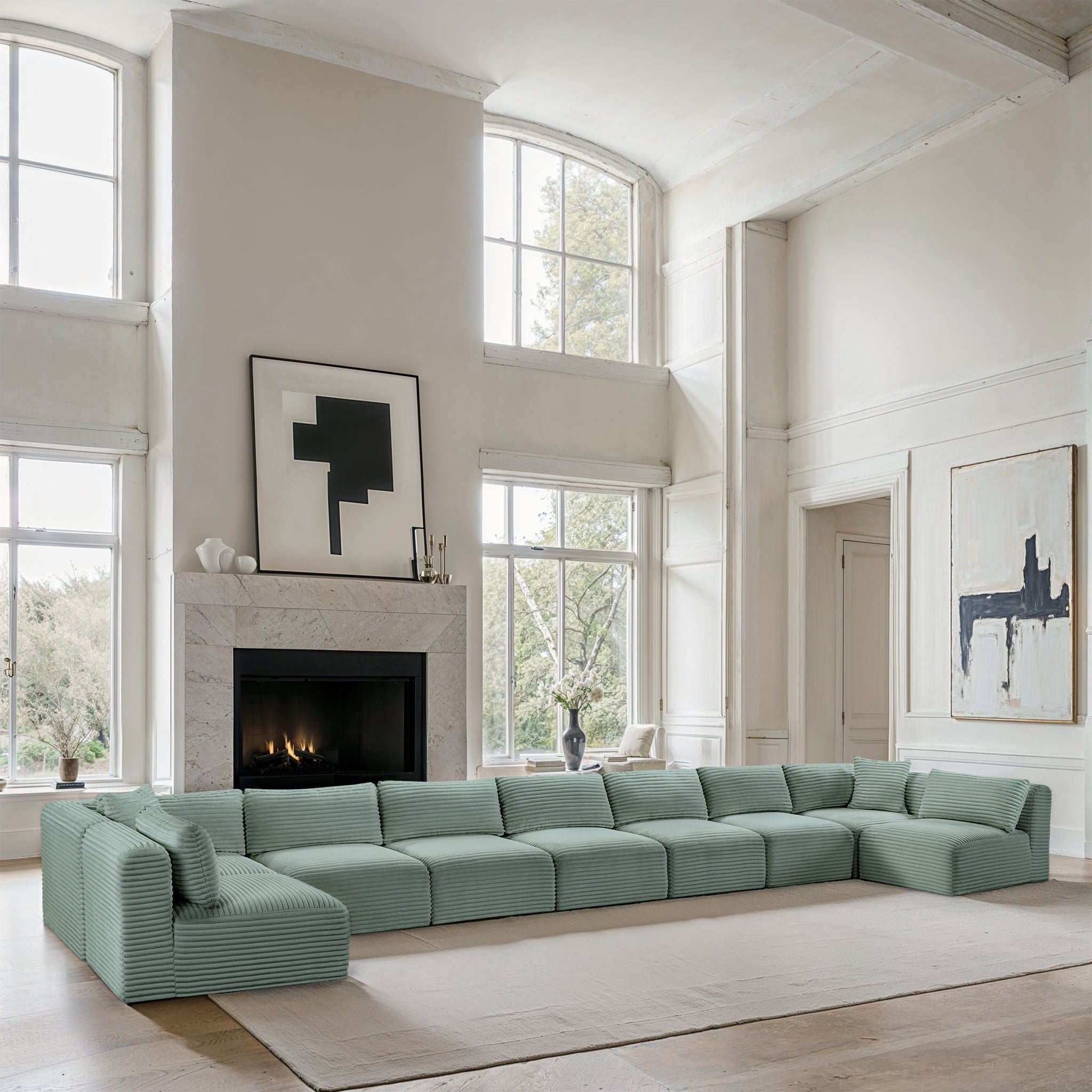 Shaggy - 9 Piece Modular Sectional - Urban Living Furniture (Los Angeles, CA)