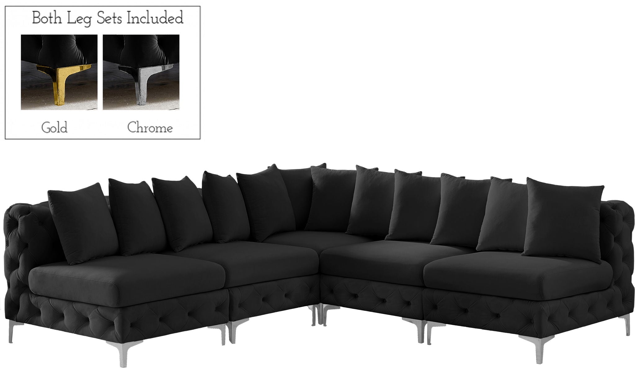 Tremblay - 5 Piece Modular Sectional - Urban Living Furniture (Los Angeles, CA)