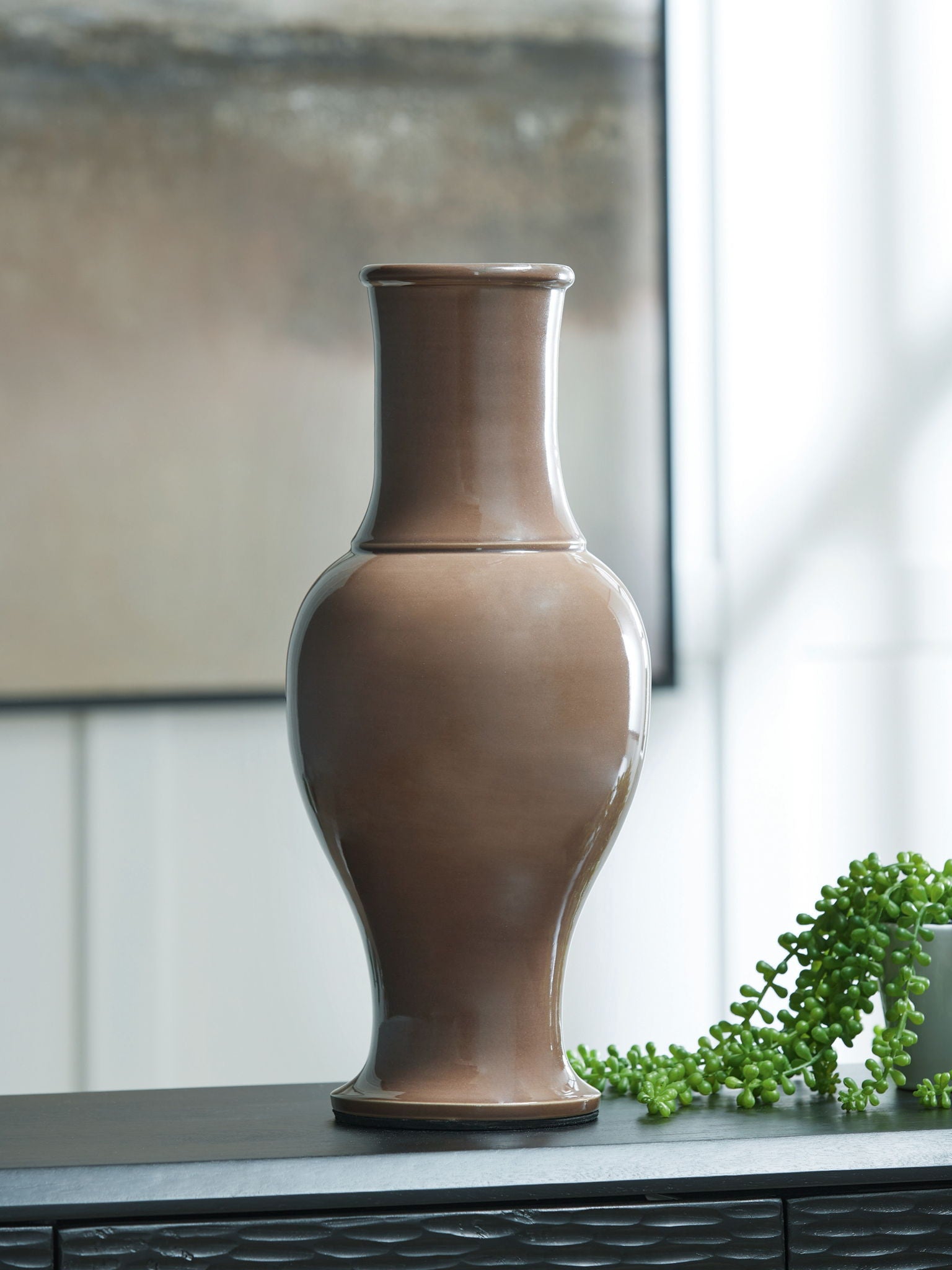 Tillmer - Vase - Brown - Urban Living Furniture (Los Angeles, CA)