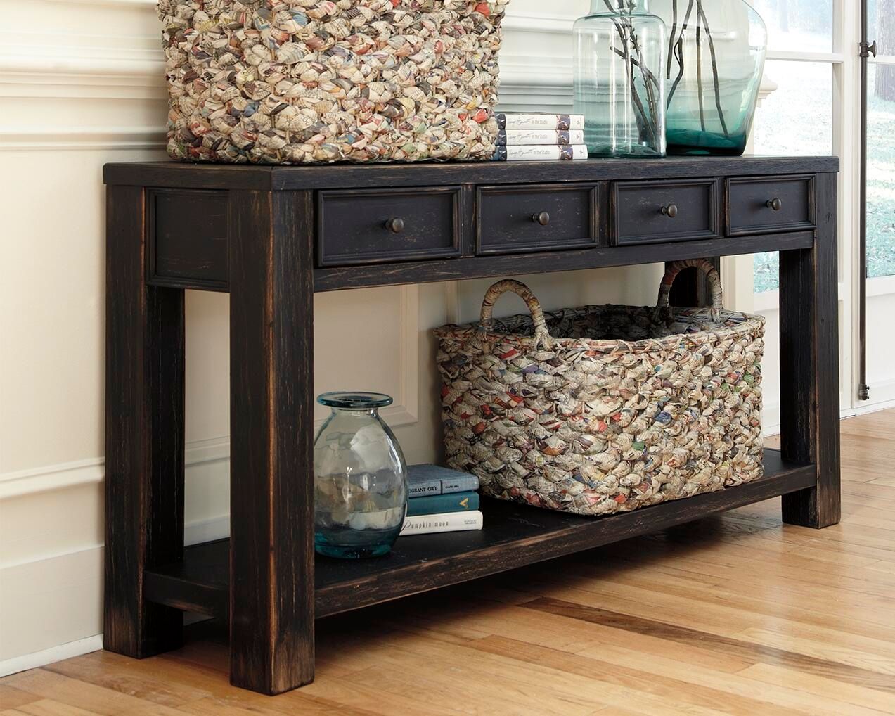 Gavelston - Sofa Table - Black - Urban Living Furniture (Los Angeles, CA)