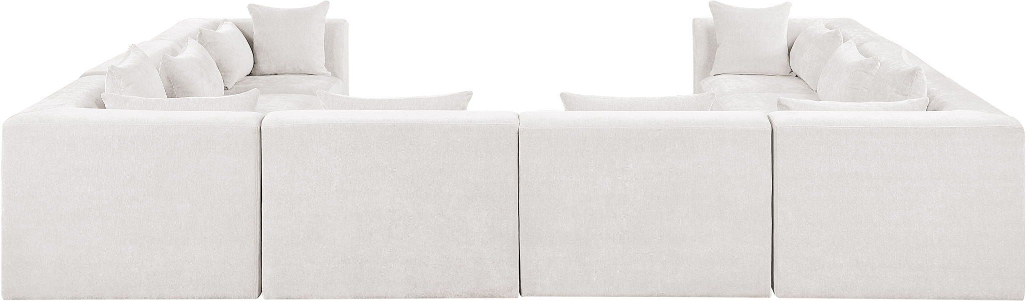 Stellar - 8 Piece Chenille Fabric Upholstered Modular Sectional - Urban Living Furniture (Los Angeles, CA)