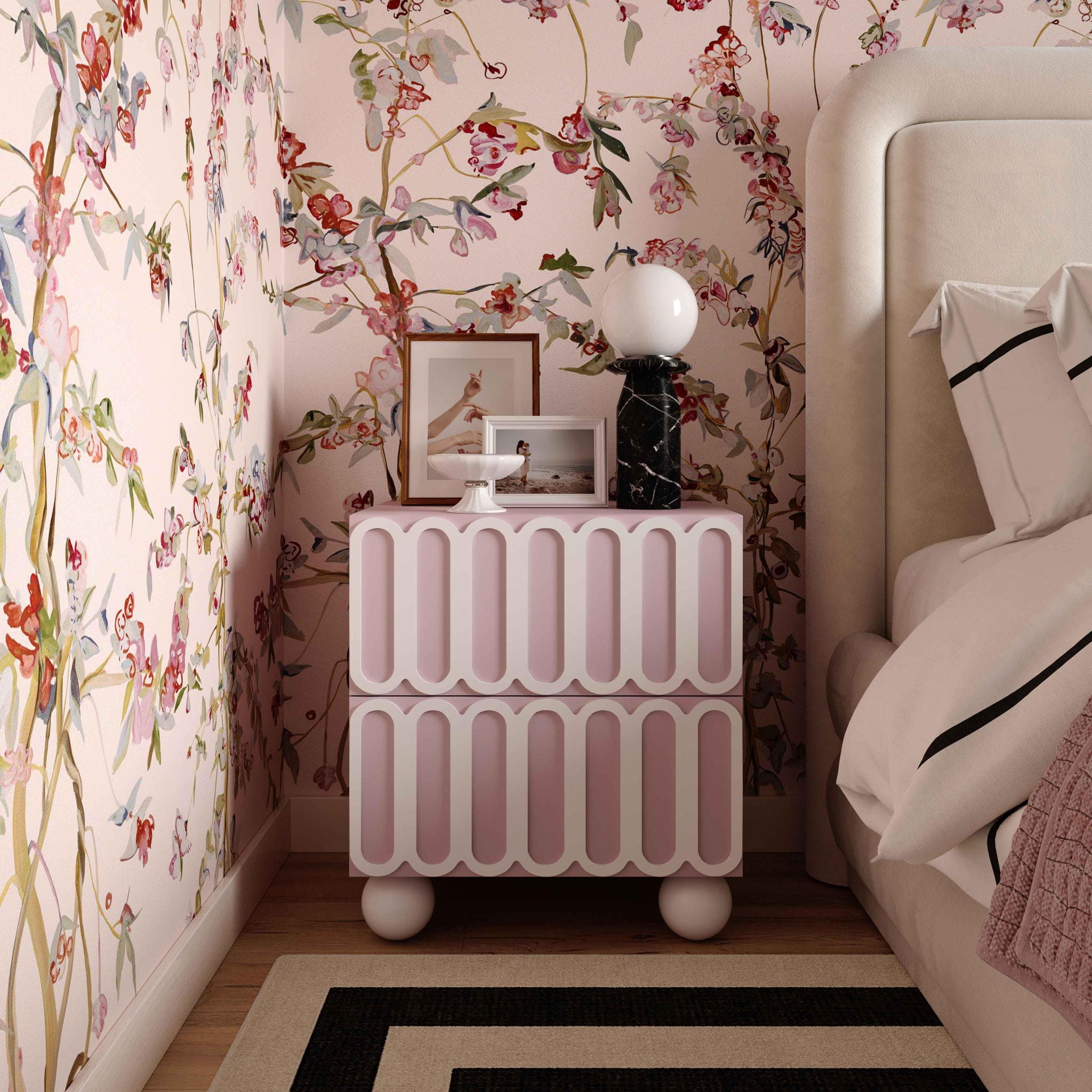 Tori Motif - Nightstand - Urban Living Furniture (Los Angeles, CA)
