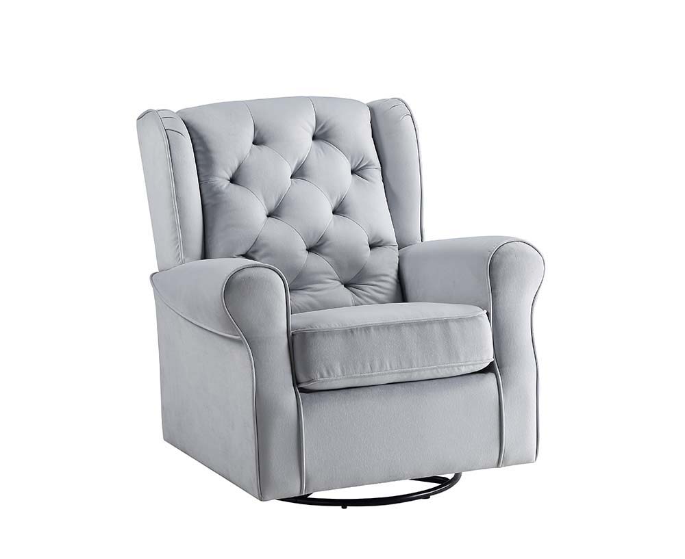 Zeger - Swivel Chair - Gray Fabric - Urban Living Furniture (Los Angeles, CA)