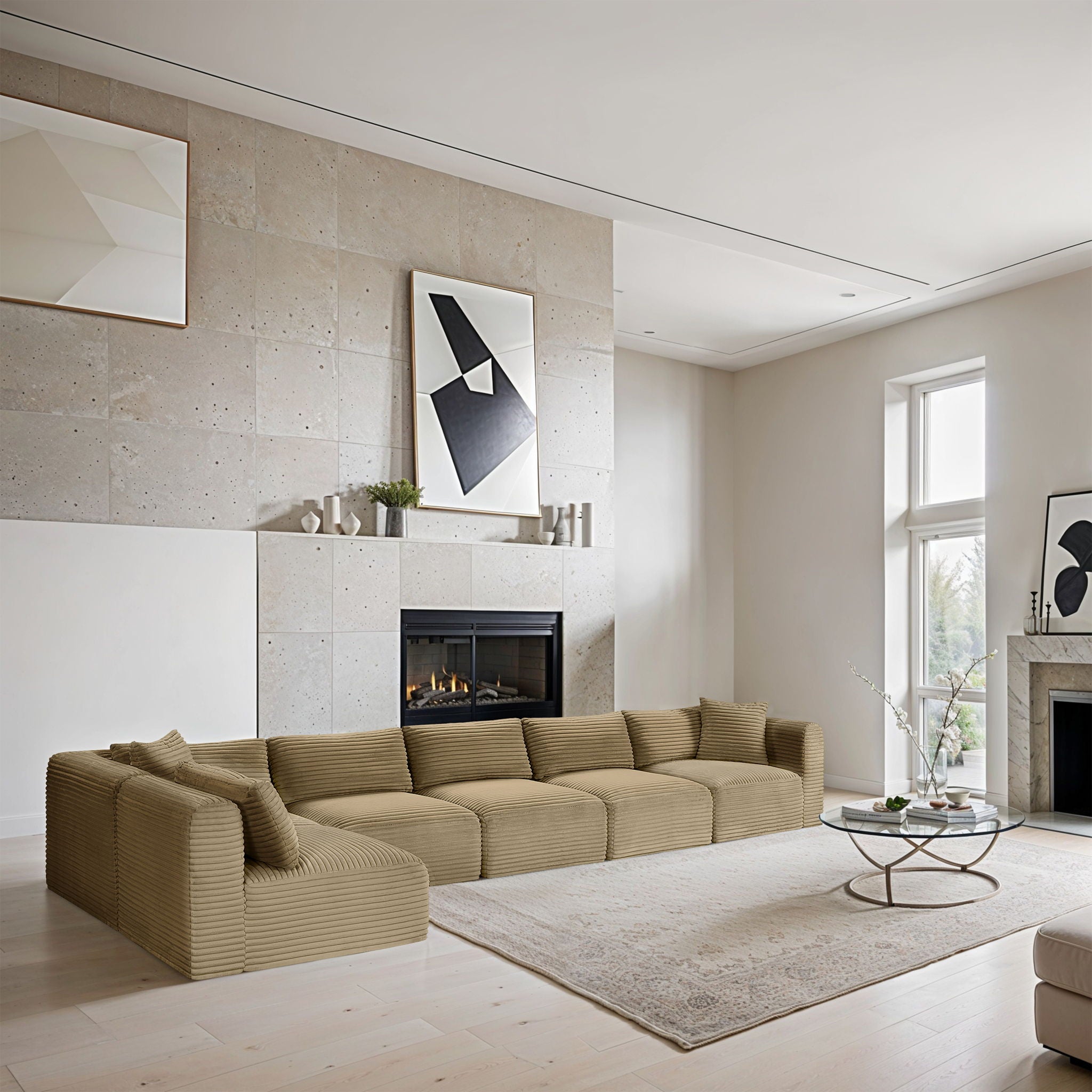 Shaggy - 6 Piece Modular Sectional - Urban Living Furniture (Los Angeles, CA)
