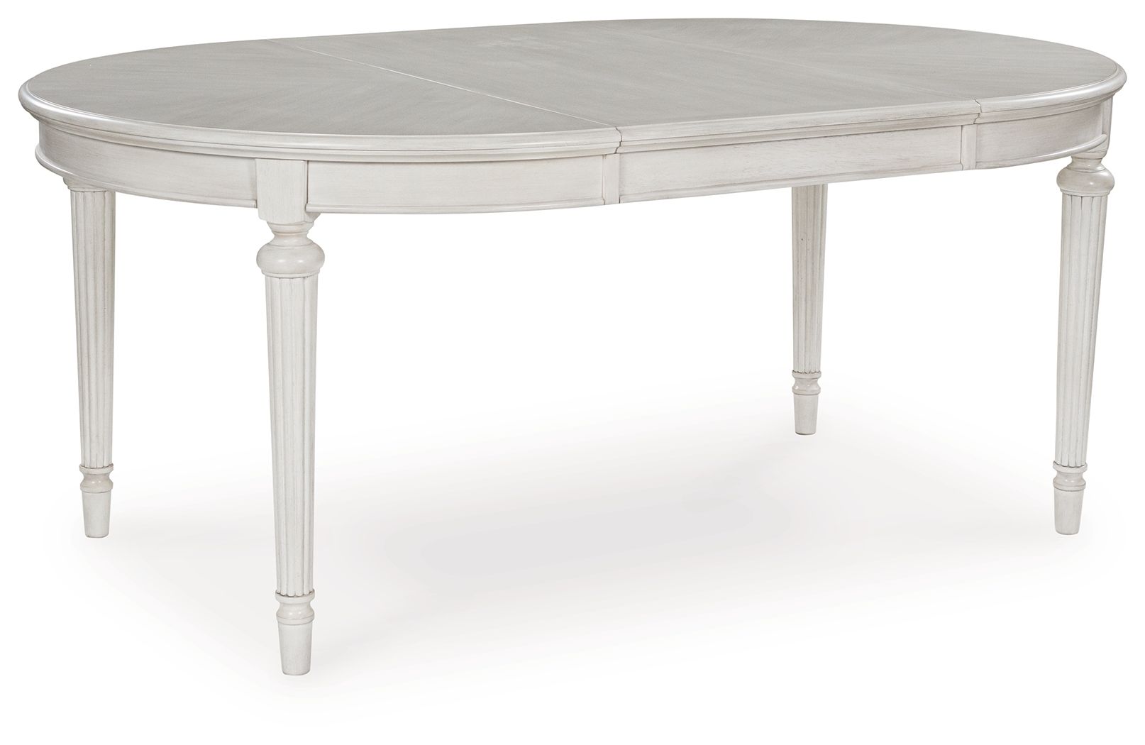 Montelaine - Antique White - Oval Dining Room Extension Table - Urban Living Furniture (Los Angeles, CA)