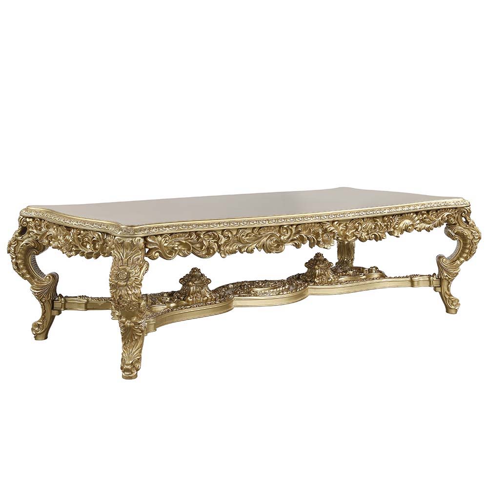 Bernadette - Dining Table - Gold Finish - 31" - Urban Living Furniture (Los Angeles, CA)