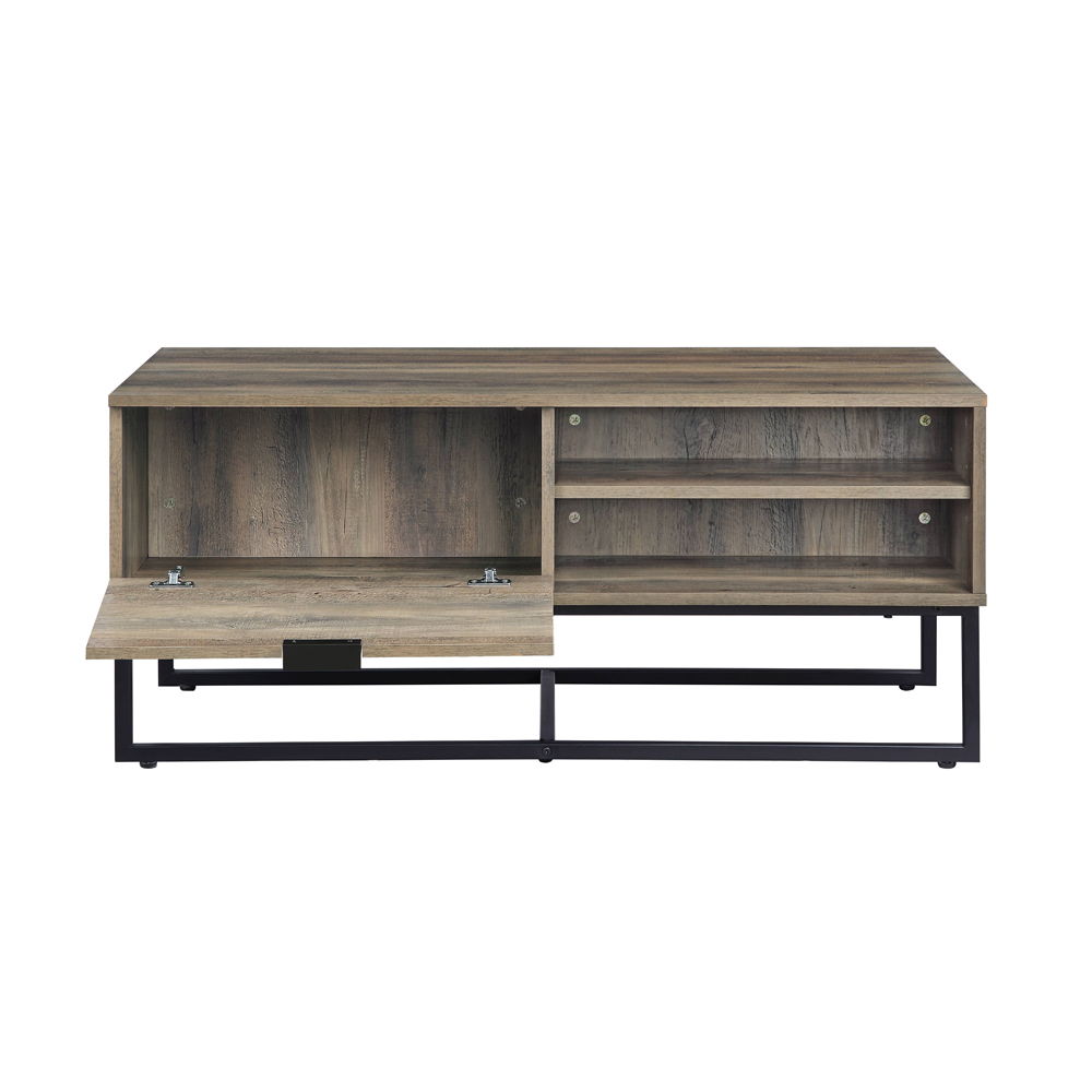 Homare - Coffee Table - Rustic Oak & Black - Urban Living Furniture (Los Angeles, CA)