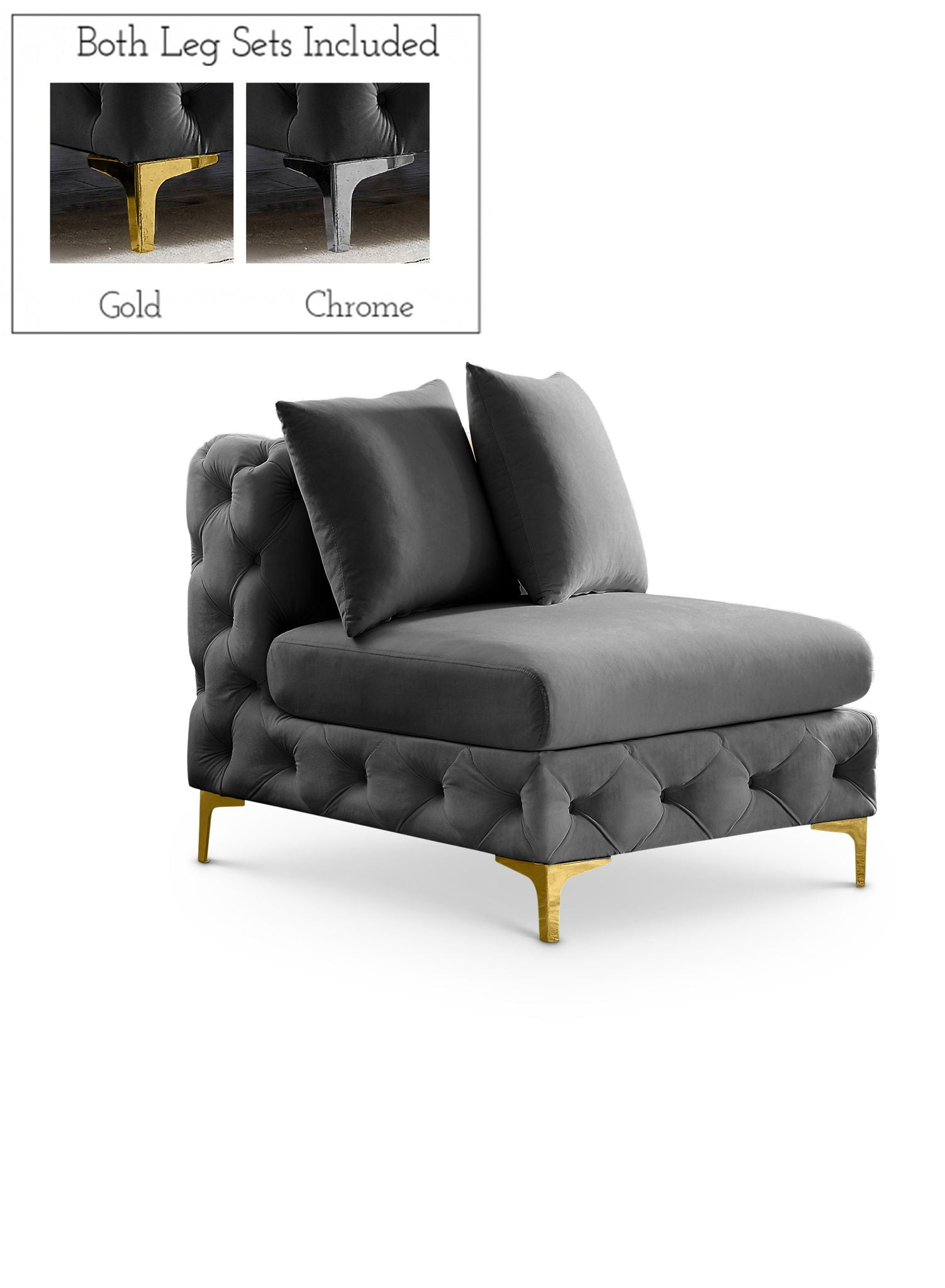 Tremblay - Armless Chair - Urban Living Furniture (Los Angeles, CA)