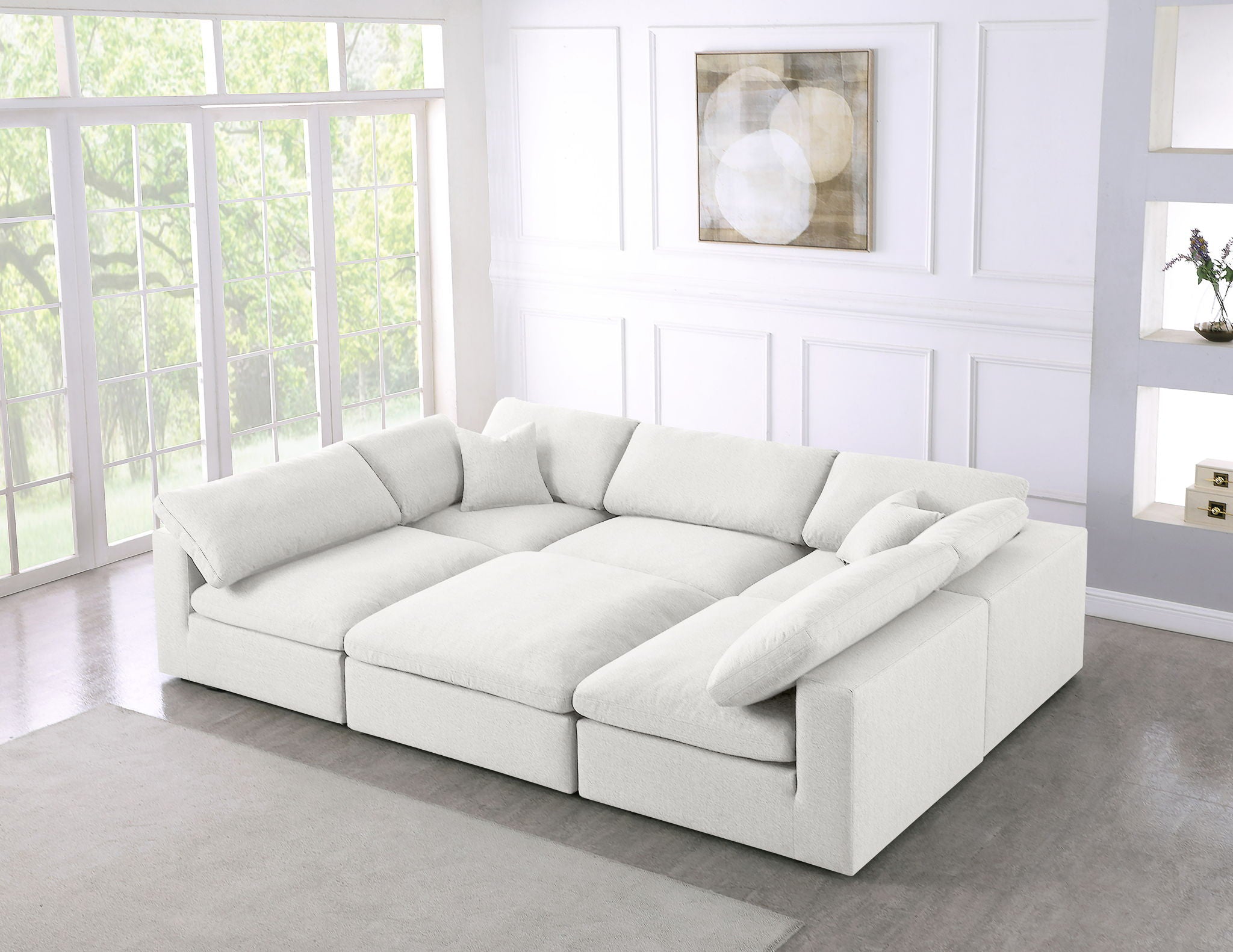 Serene - 6 Piece Modular Sectional - Urban Living Furniture (Los Angeles, CA)