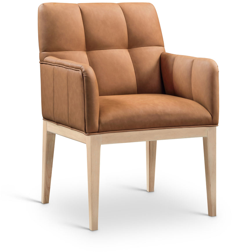 Adrian - Dining Arm Chair Set - Light Brown Legs
