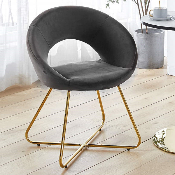 Modern Accent Velvet Chair (Set of 2)