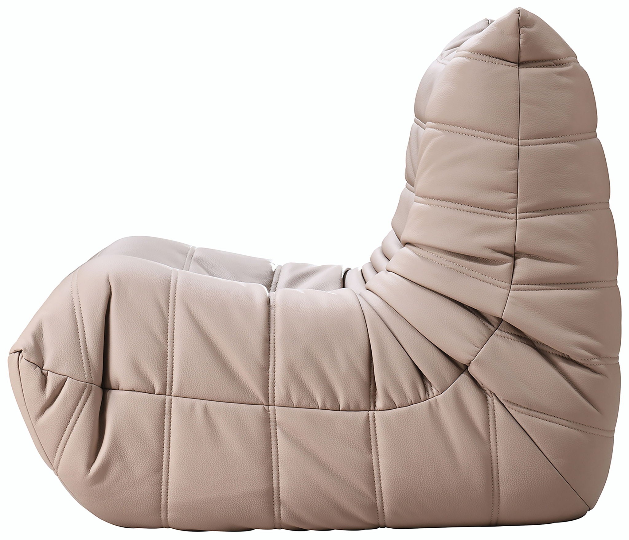 Relax - Vegan Leather Upholstered Chair - Tan - Urban Living Furniture (Los Angeles, CA)