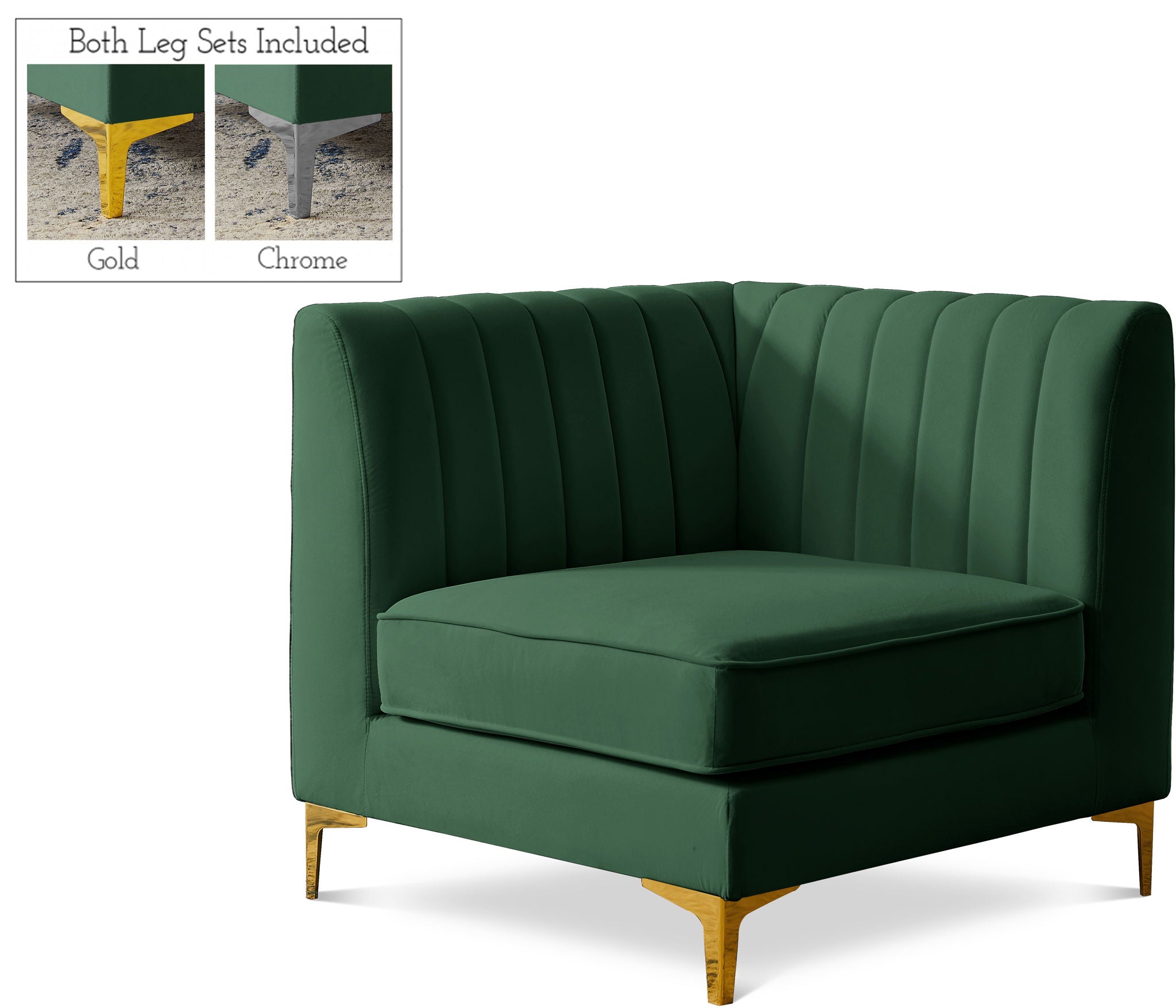 Alina - Corner Chair - Urban Living Furniture (Los Angeles, CA)