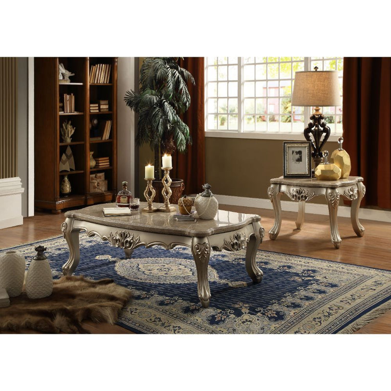 Ranita - Coffee Table - Marble & Champagne - Urban Living Furniture (Los Angeles, CA)