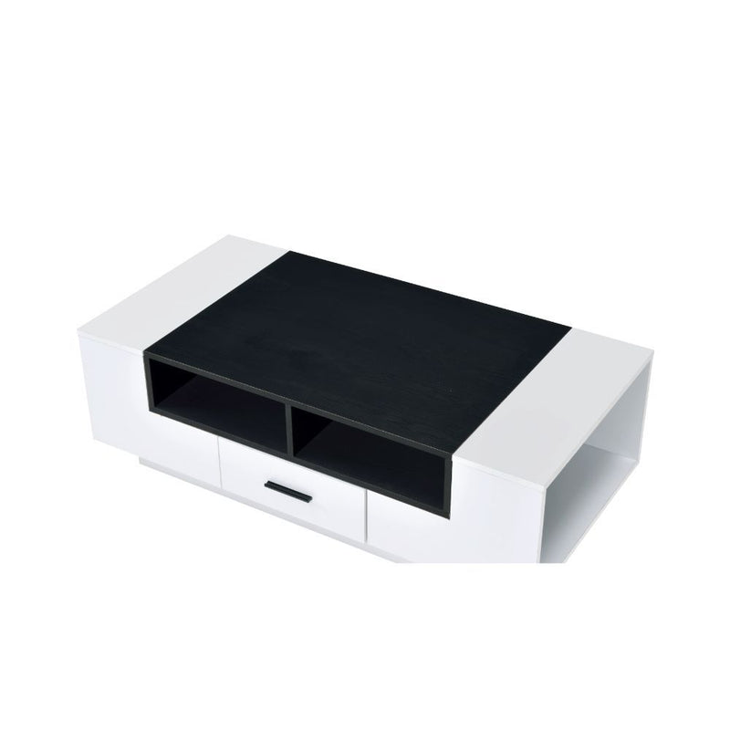 Armour - Coffee Table - White & Black - Urban Living Furniture (Los Angeles, CA)