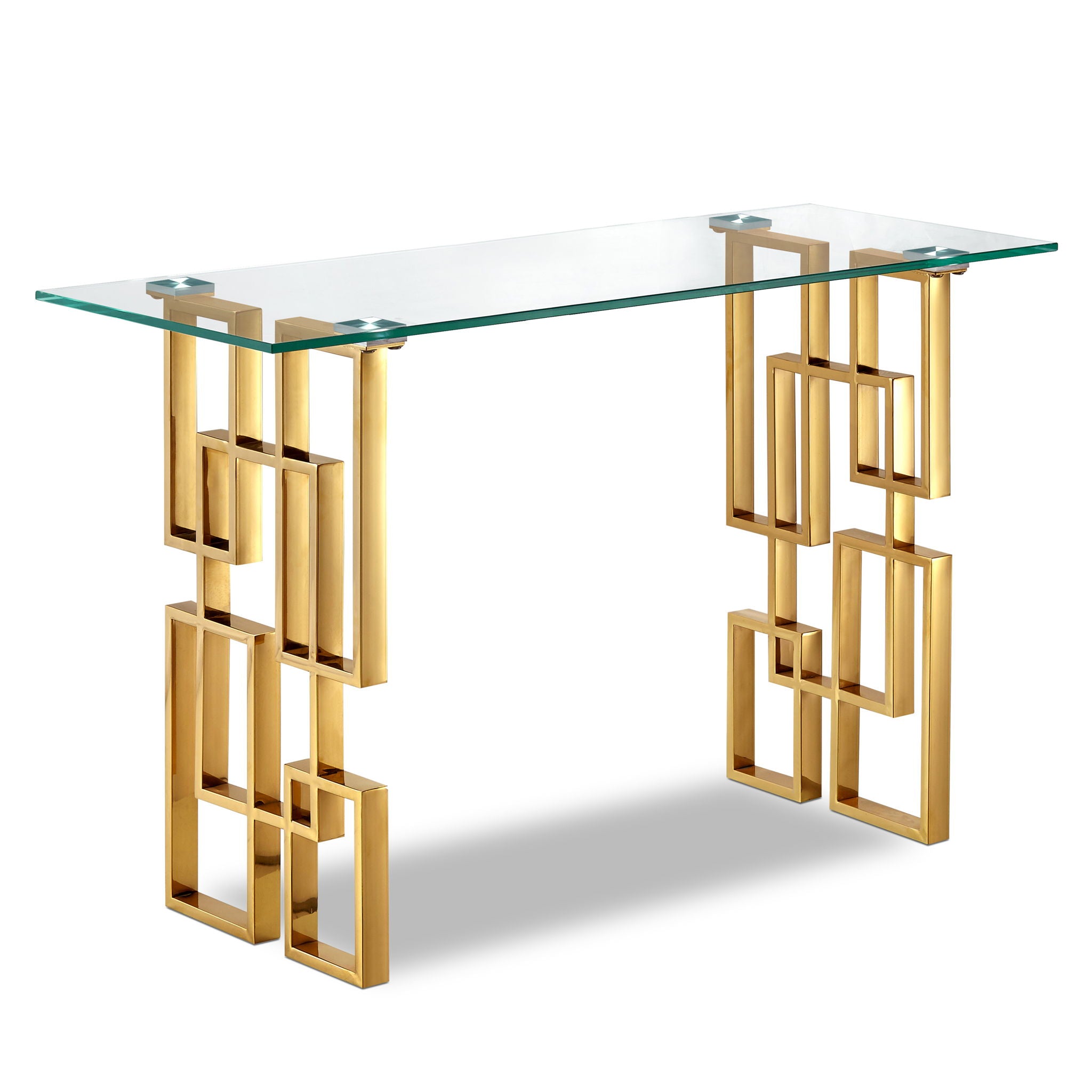 Pierre - Console Table - Gold - Urban Living Furniture (Los Angeles, CA)