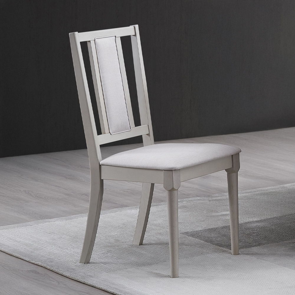 Marta - Side Chair (Set of 2) - Beige Linen & Natural - Urban Living Furniture (Los Angeles, CA)