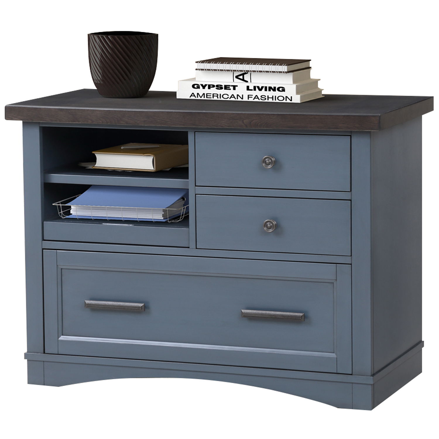 Americana Modern - Functional File with Power Center - Urban Living Furniture (Los Angeles, CA)