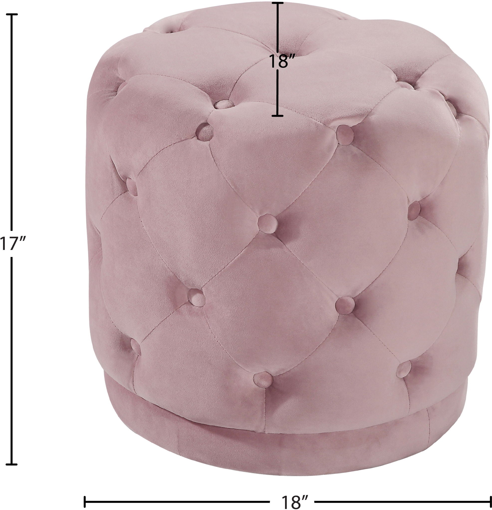 Harper - Stool Ottoman - Urban Living Furniture (Los Angeles, CA)