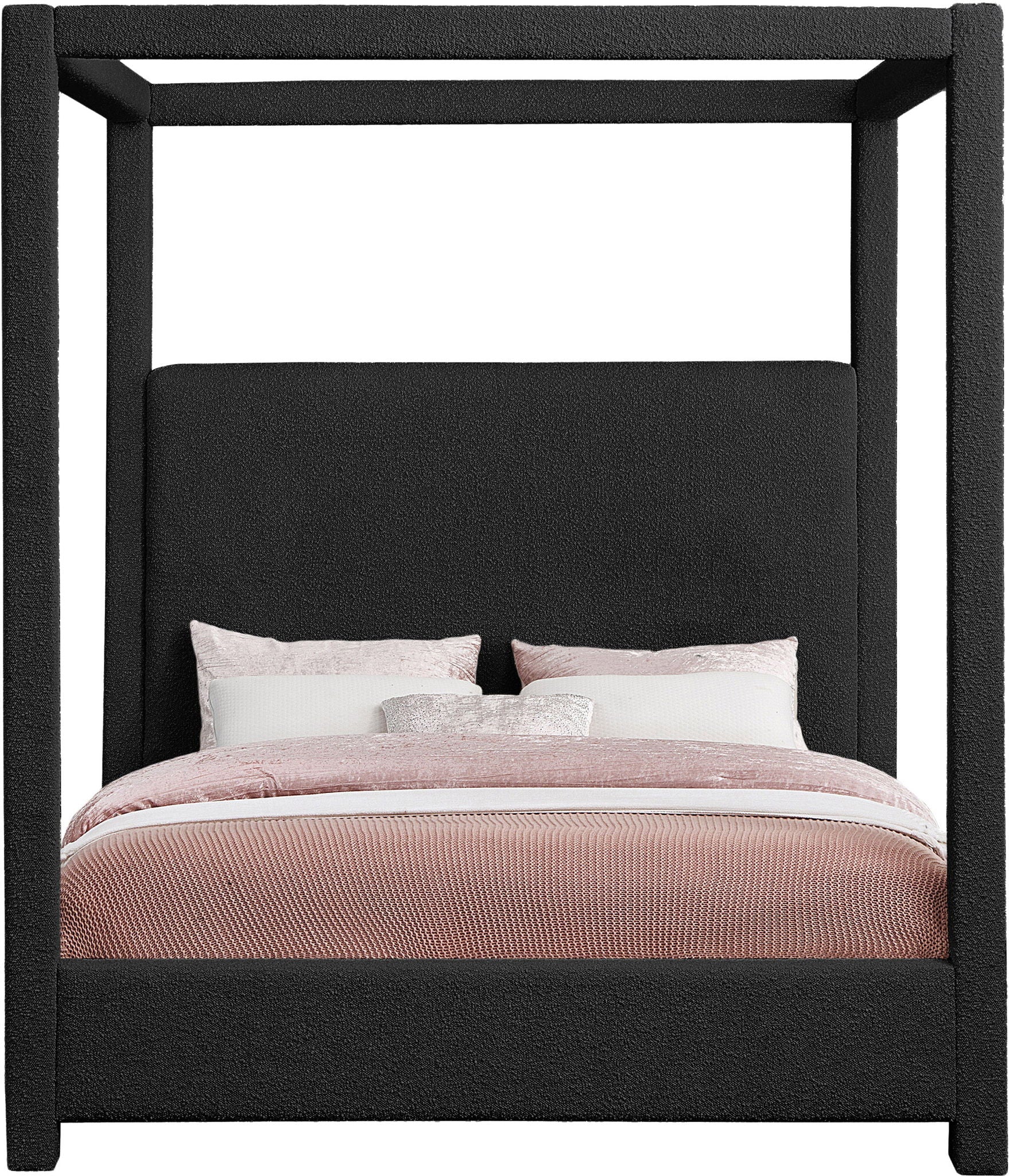 Eden - Boucle Fabric Upholstered Bed - Urban Living Furniture (Los Angeles, CA)