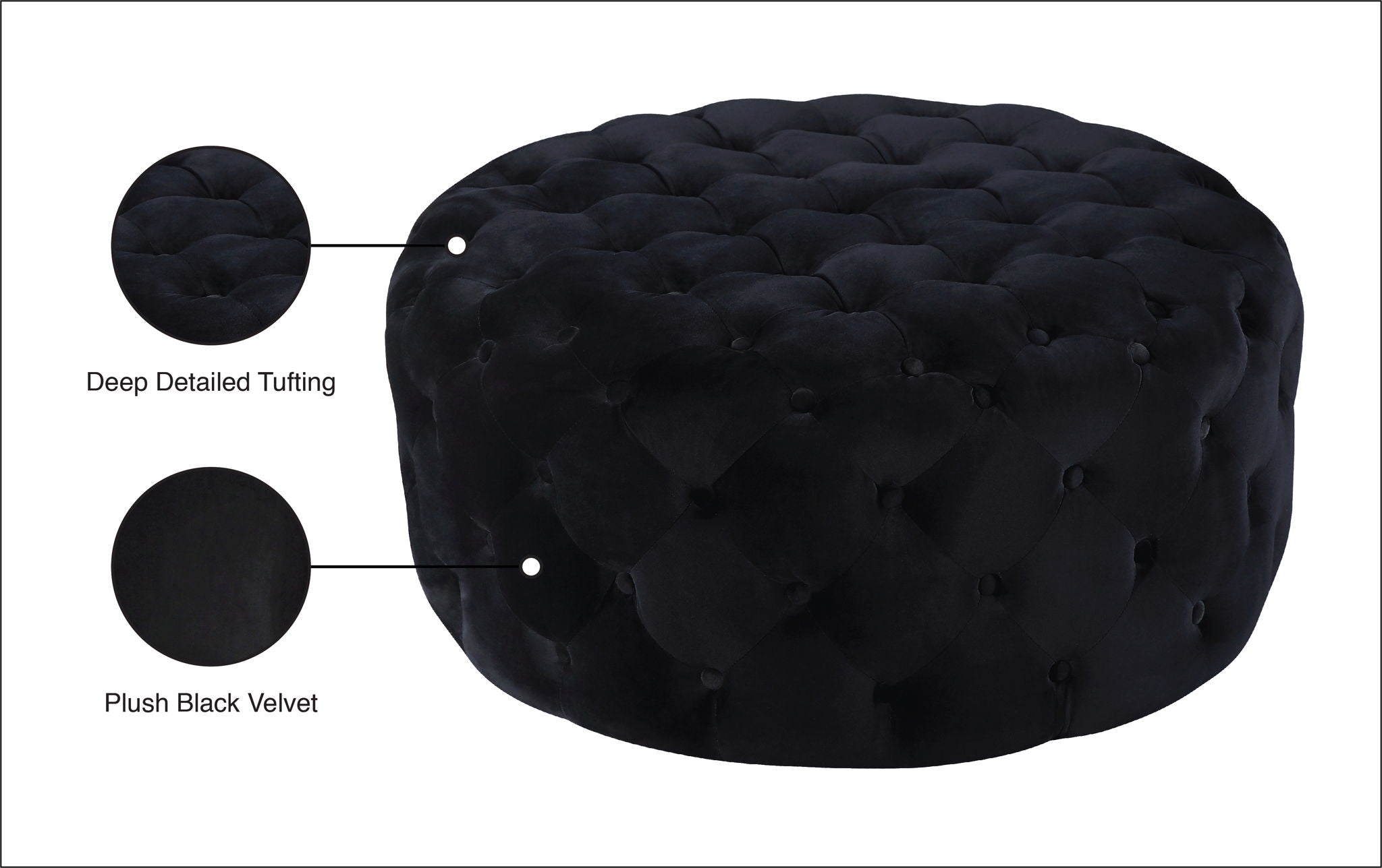 Addison - Bench Ottoman - Urban Living Furniture (Los Angeles, CA)