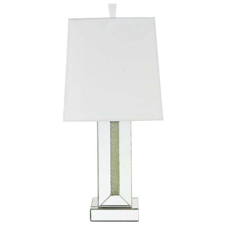 Noralie - Table Lamp - Mirrored & Faux Stones - 32" - Urban Living Furniture (Los Angeles, CA)