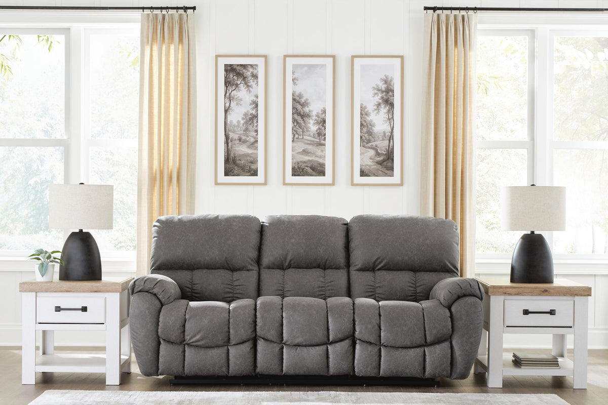 Bakerstein - Power Reclining Sofa With Adjustable Headrest - Galaxy - Urban Living Furniture (Los Angeles, CA)