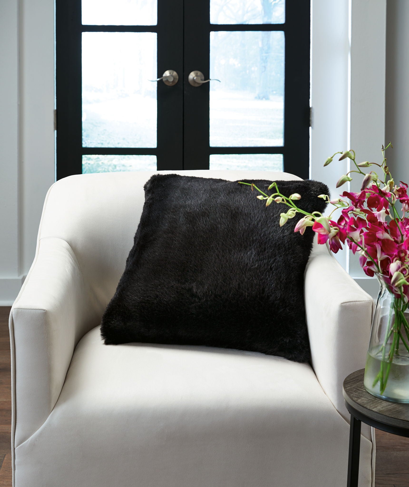 Gariland - Faux Fur Pillow - Urban Living Furniture (Los Angeles, CA)