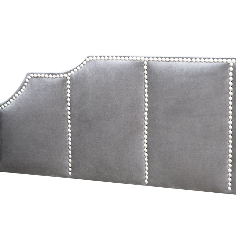 Upholstered Daybed With Drawers, Slat Support