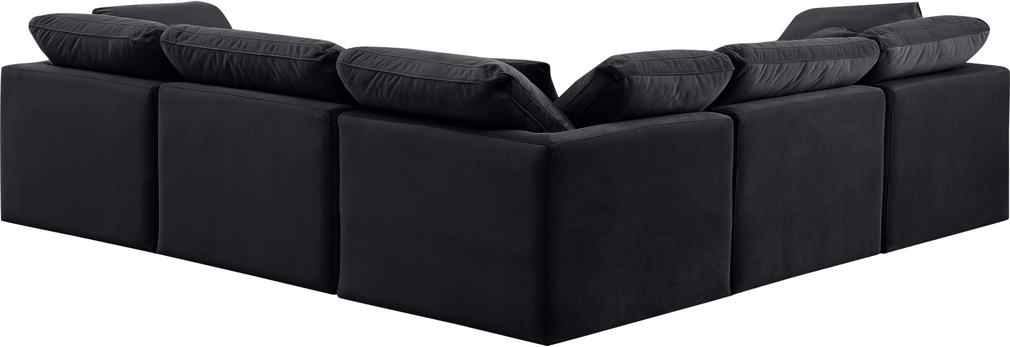 Indulge - Velvet 5 Piece Modular Corner Sectional - Urban Living Furniture (Los Angeles, CA)