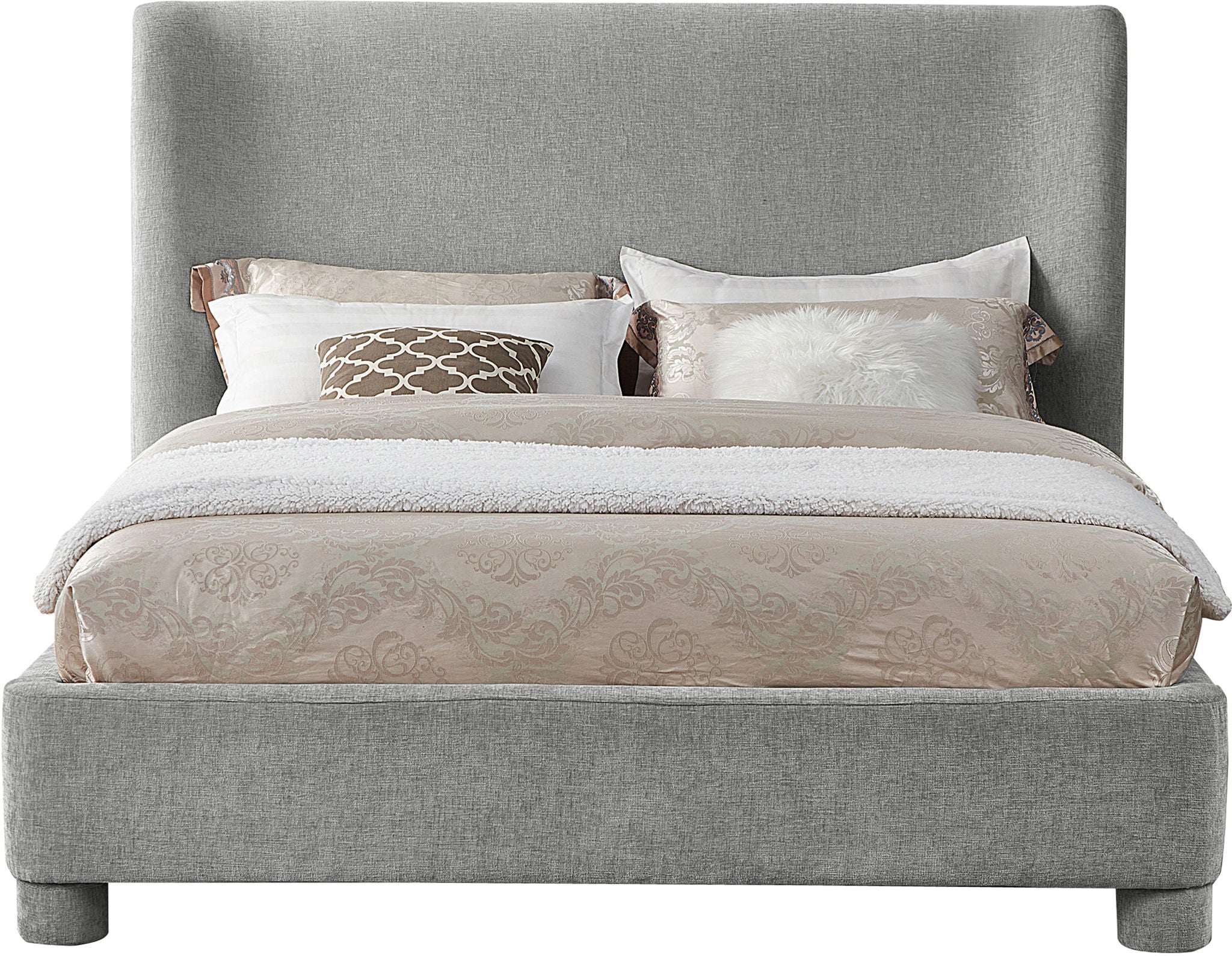 Penny - Chenille Fabric Bed - Urban Living Furniture (Los Angeles, CA)