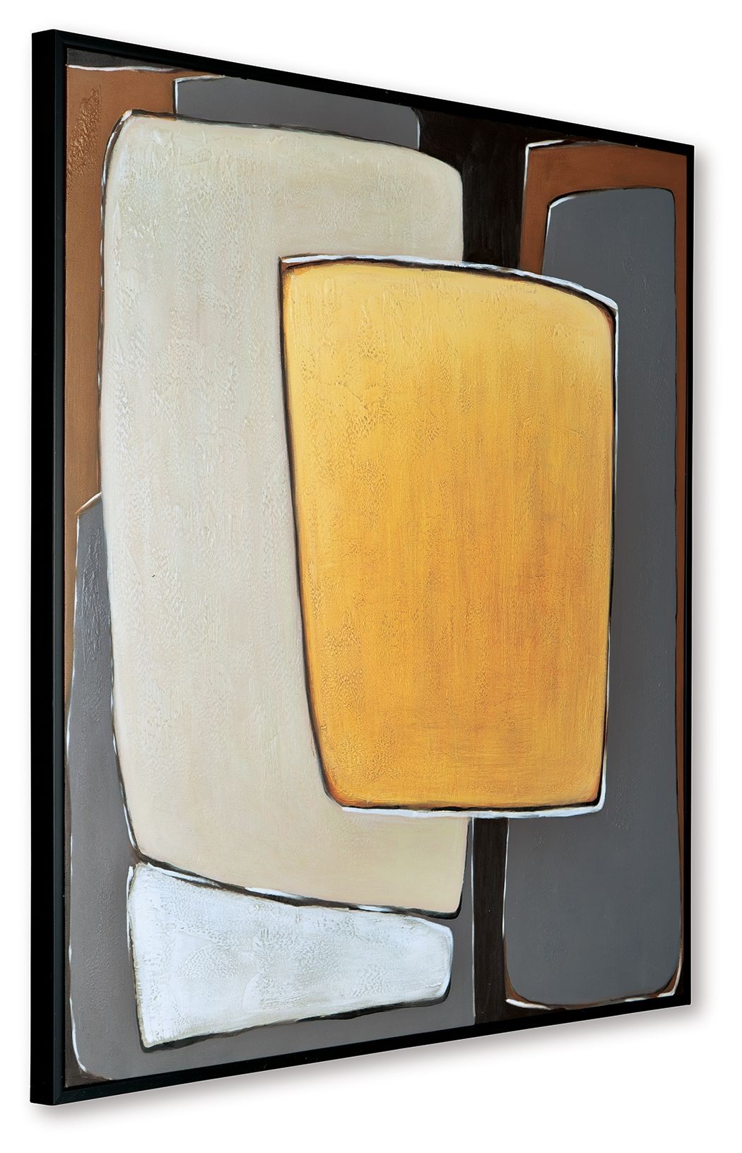Actman - Cream / Brown / Gray - Wall Art - Urban Living Furniture (Los Angeles, CA)