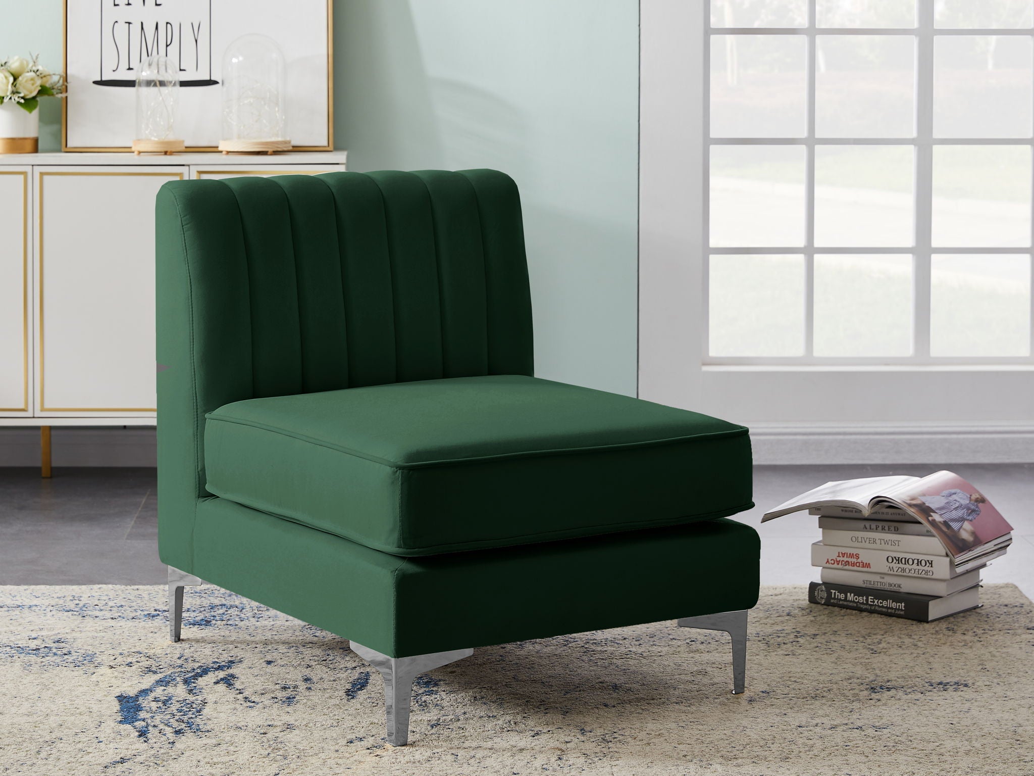 Alina - Armless Chair - Urban Living Furniture (Los Angeles, CA)
