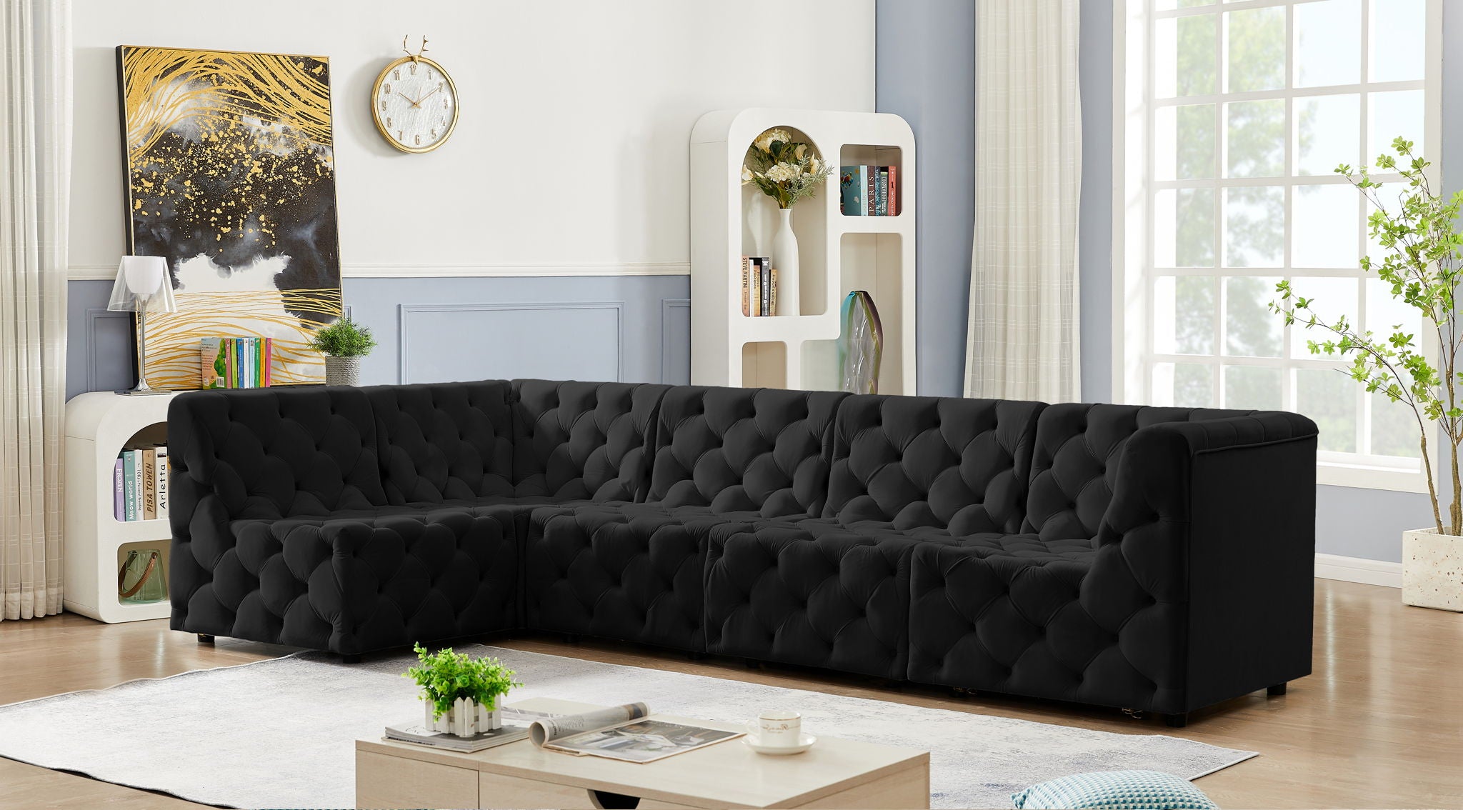 Tuft - 5 Piece Modular Sectional - Urban Living Furniture (Los Angeles, CA)