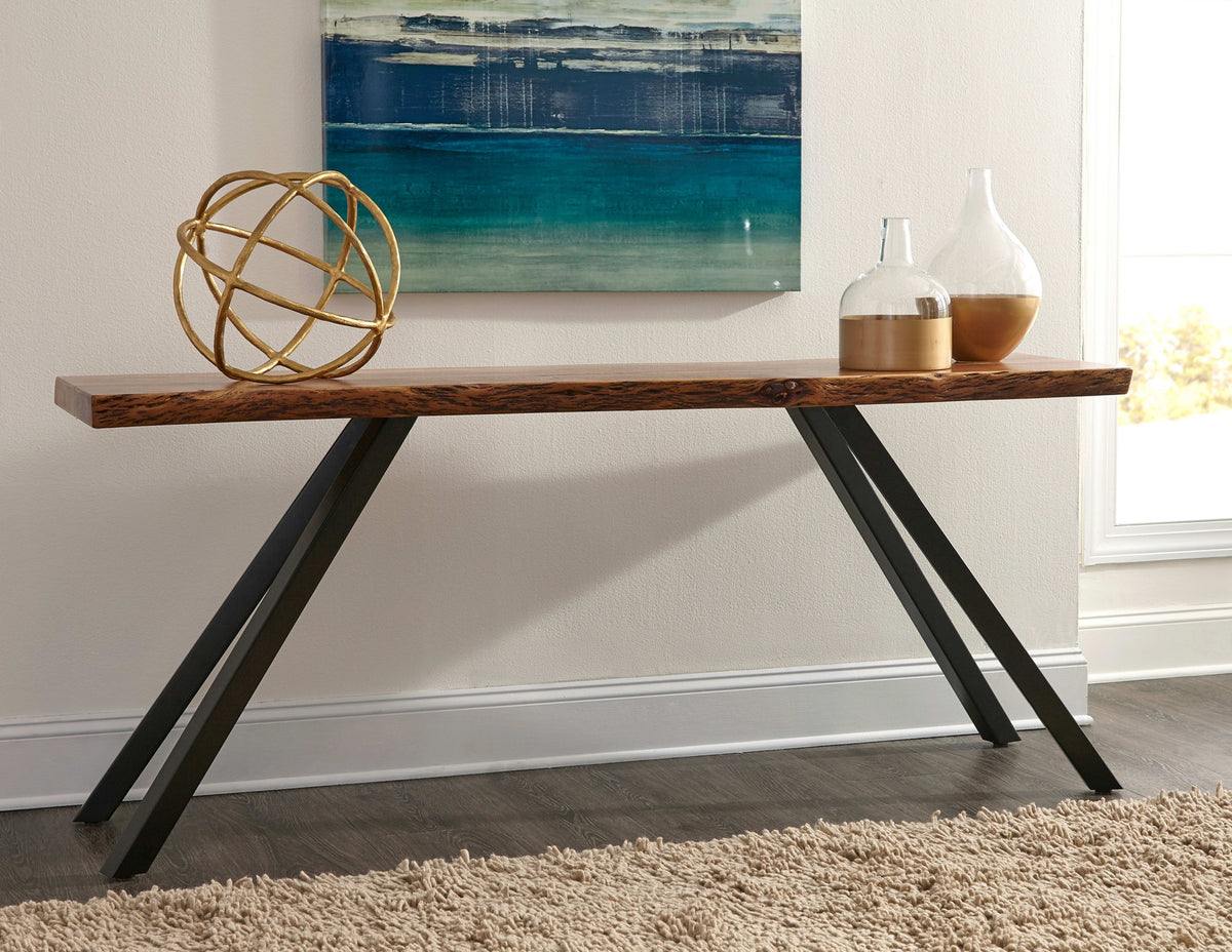 Reese - Console Table Top - Natural Acacia