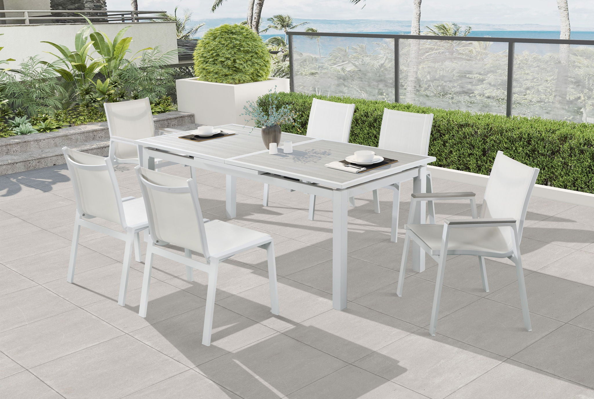 Nizuc - Outdoor Patio Extendable Dining Table - Urban Living Furniture (Los Angeles, CA)