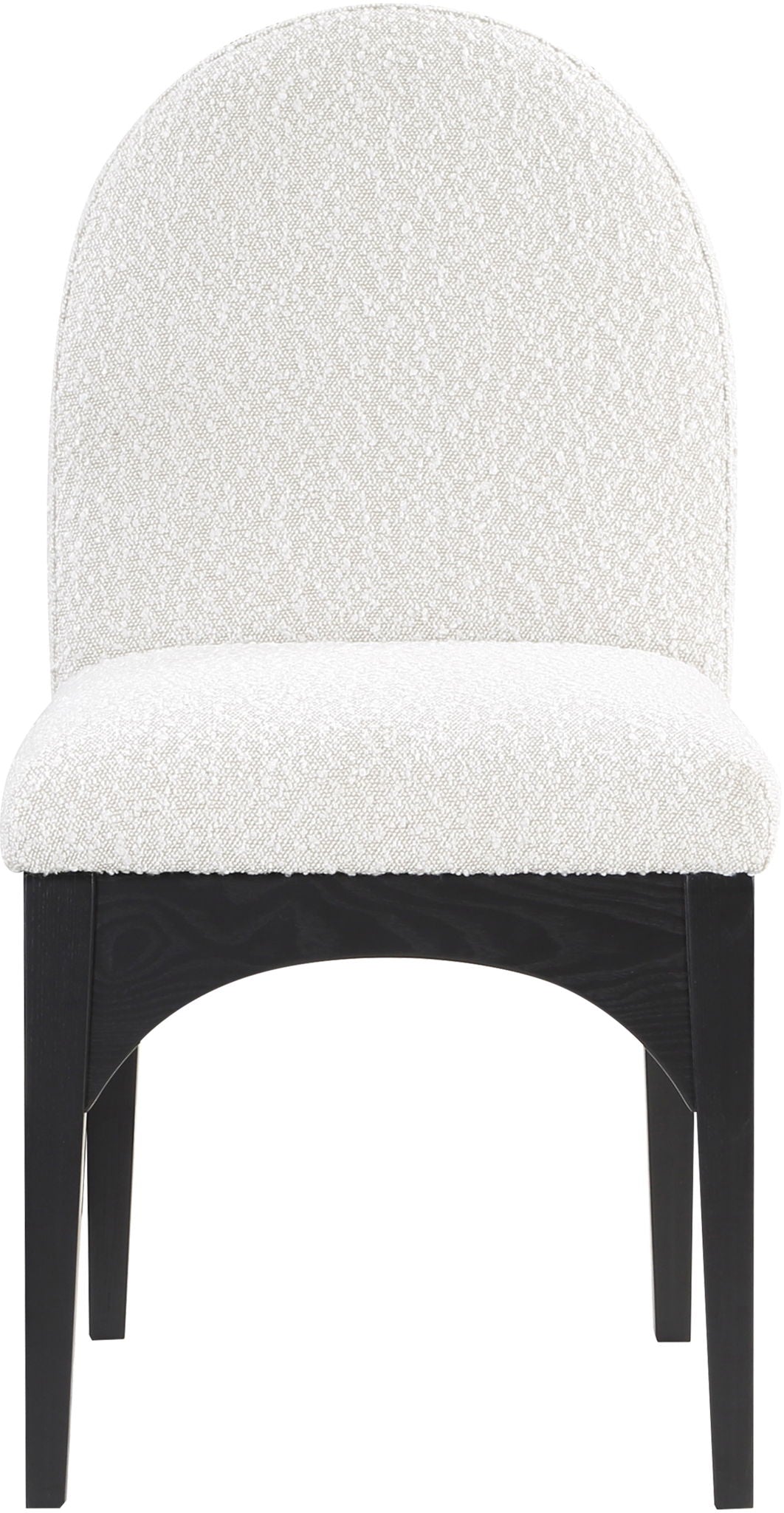 Waldorf - Boucle Dining Side Chair With Black Legs - Urban Living Furniture (Los Angeles, CA)