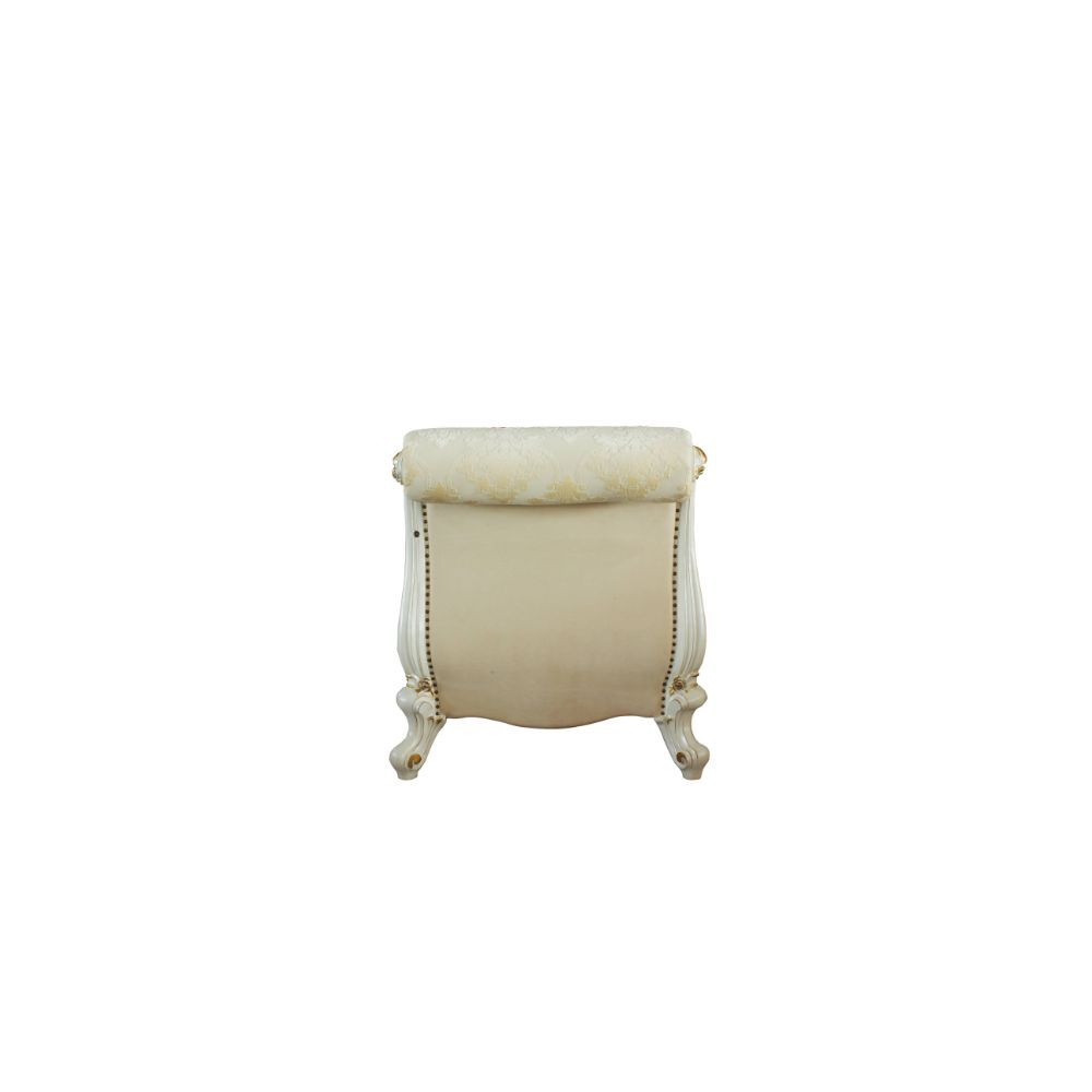 Picardy - Chaise Lounge With 2 Pillows - Pattern Fabric & Antique Pearl - Urban Living Furniture (Los Angeles, CA)
