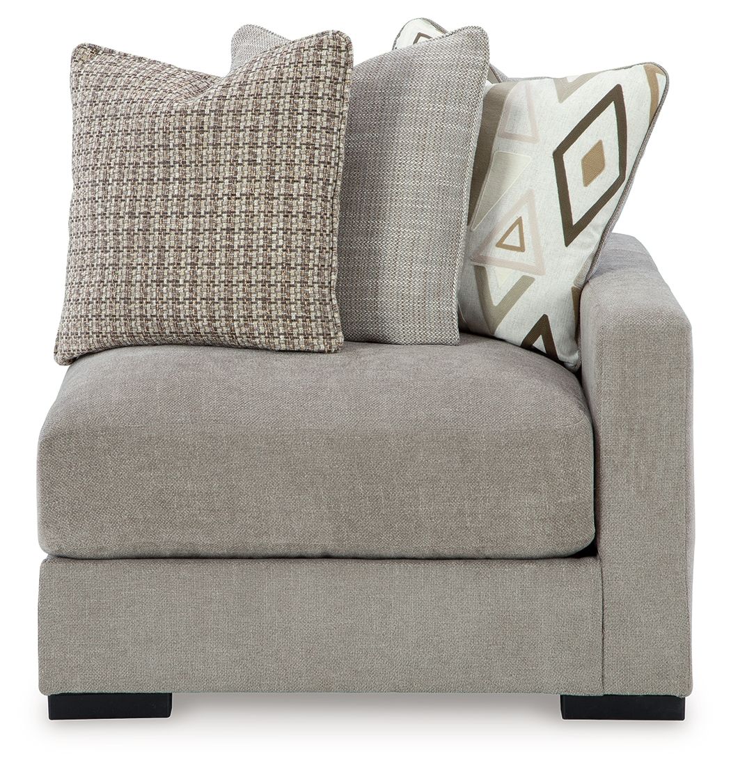 Aslan Court - Pebble - Raf Corner Chair - Urban Living Furniture (Los Angeles, CA)