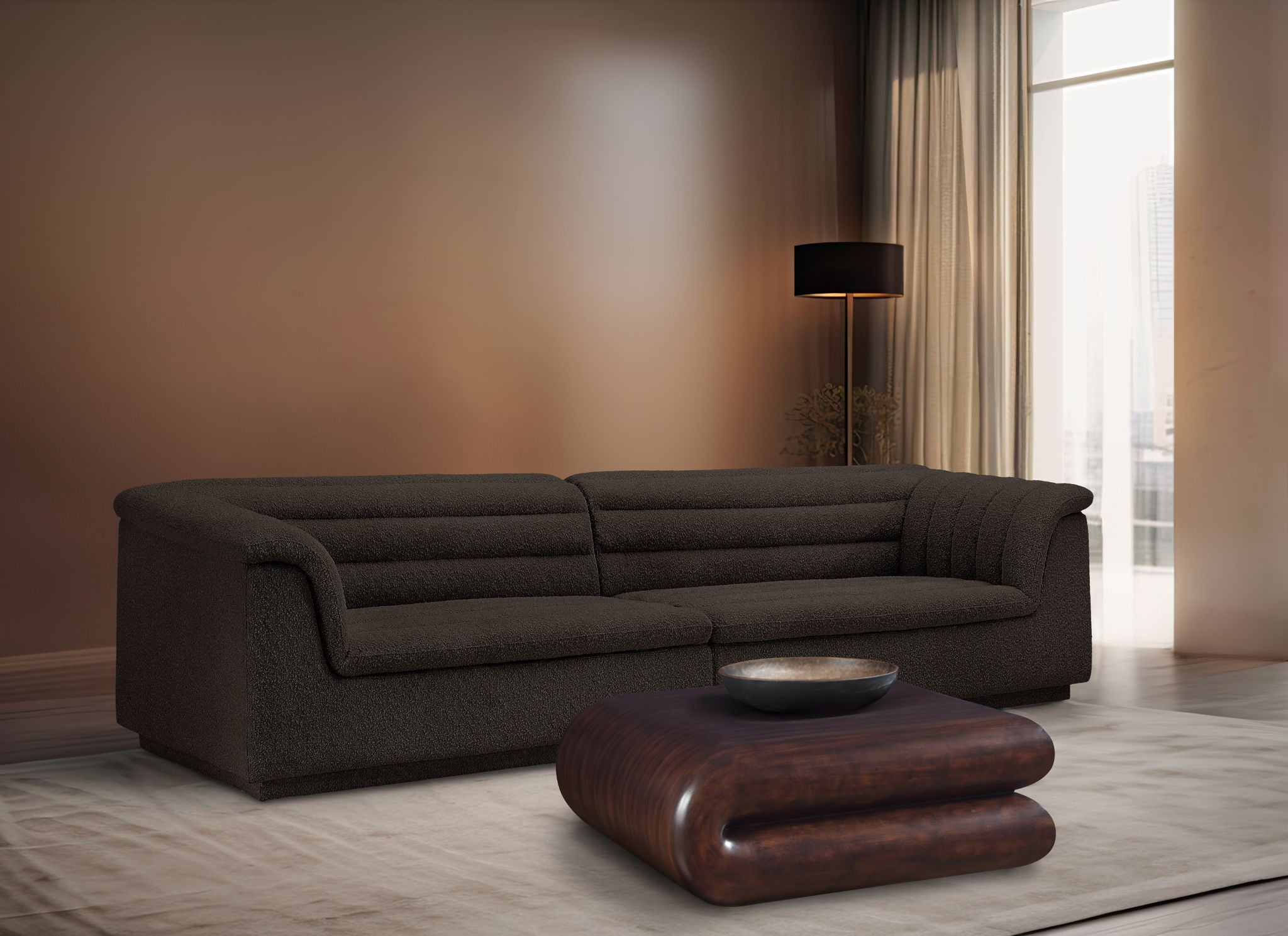 Cascade - Boucle Modular Sofa - Urban Living Furniture (Los Angeles, CA)