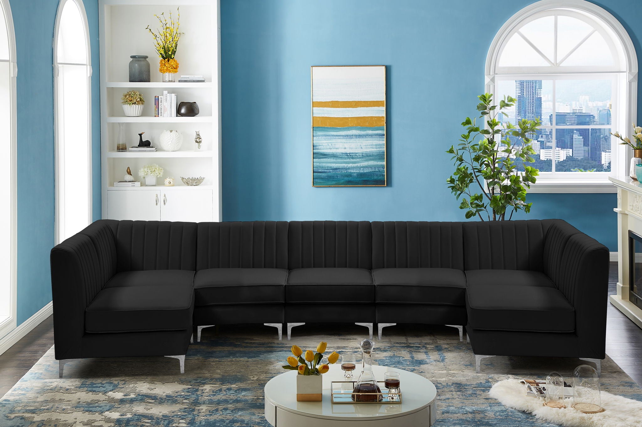 Alina - 7 Piece Modular Sectional - Urban Living Furniture (Los Angeles, CA)