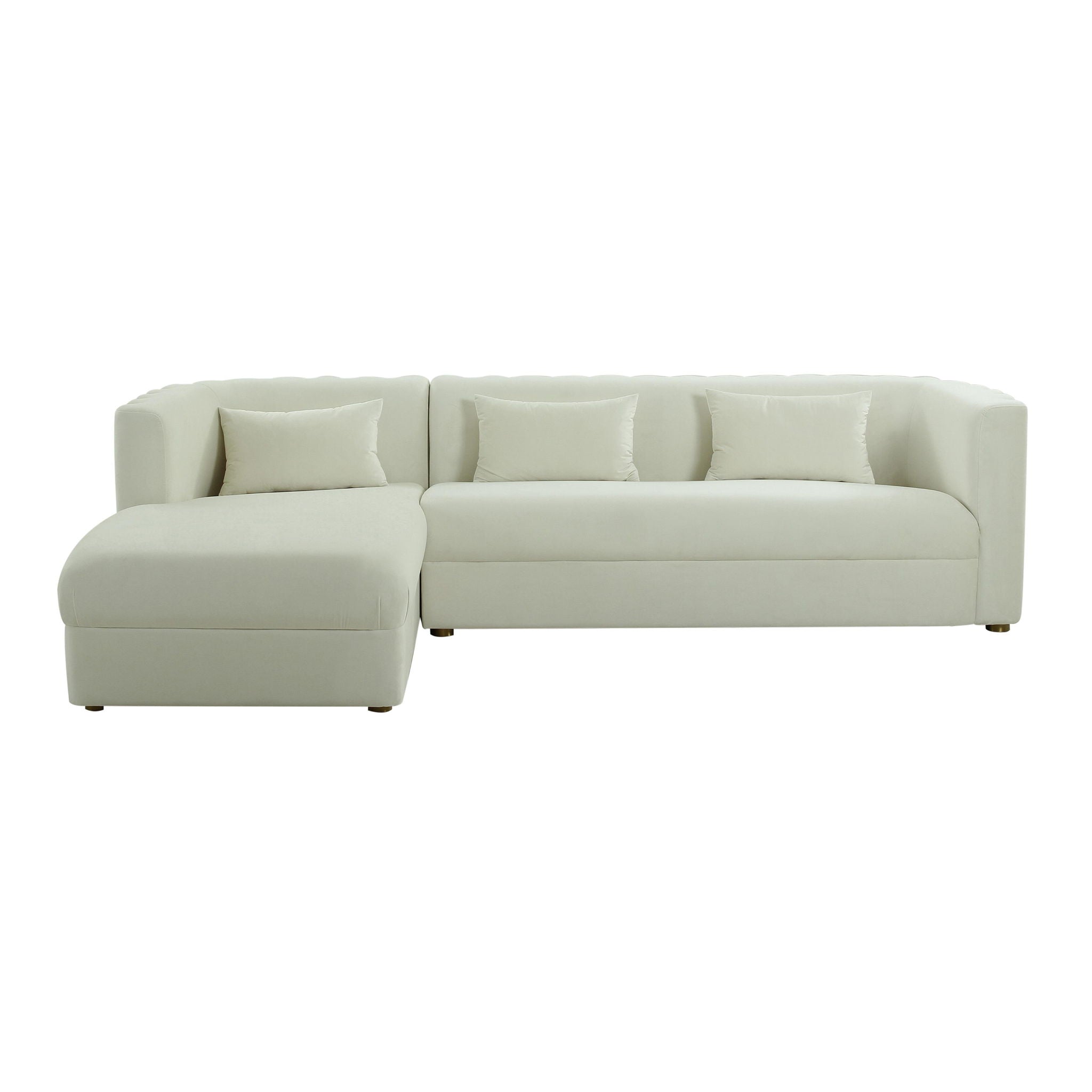 Callie - Velvet Sectional - LAF - Urban Living Furniture (Los Angeles, CA)