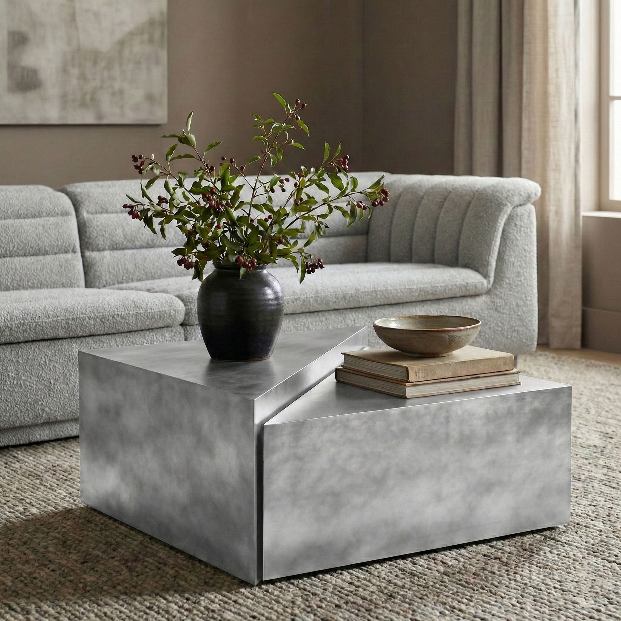 Zani - Iron Coffee Table - Urban Living Furniture (Los Angeles, CA)
