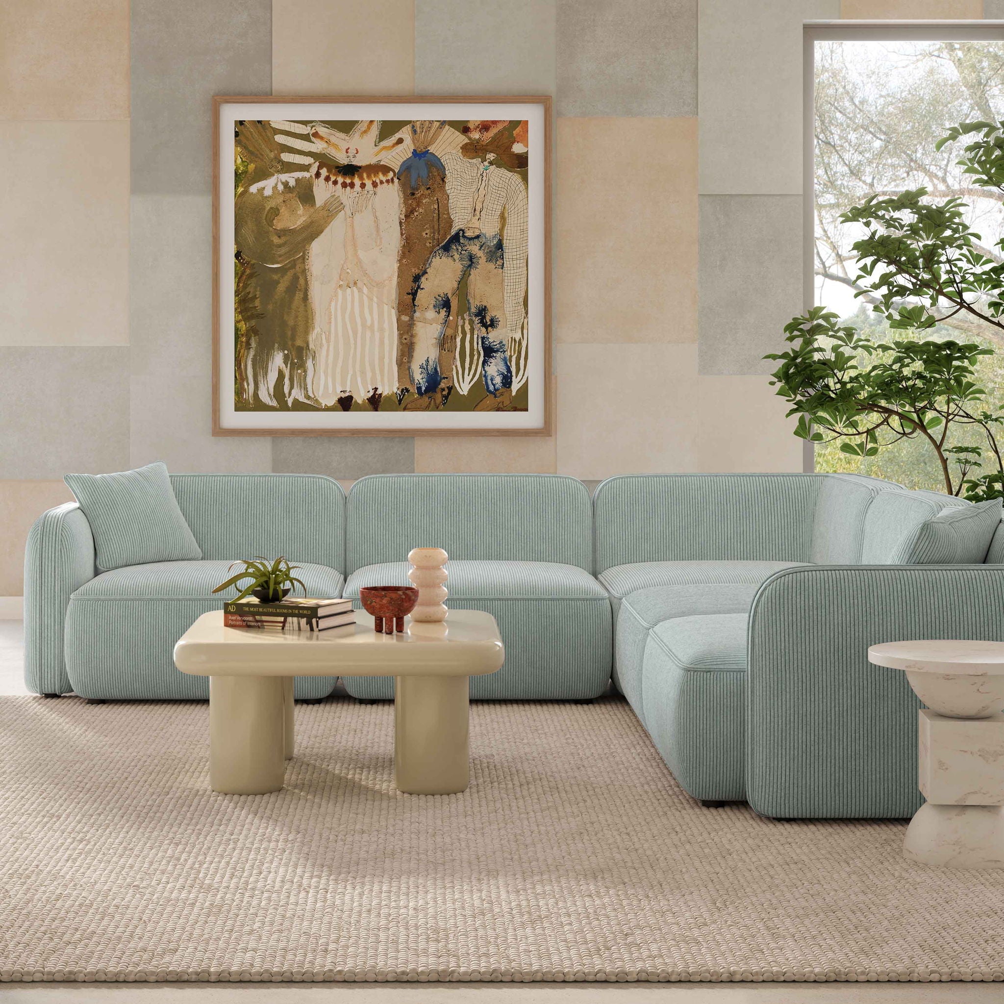 Travie - Modular L-Sectional - Urban Living Furniture (Los Angeles, CA)