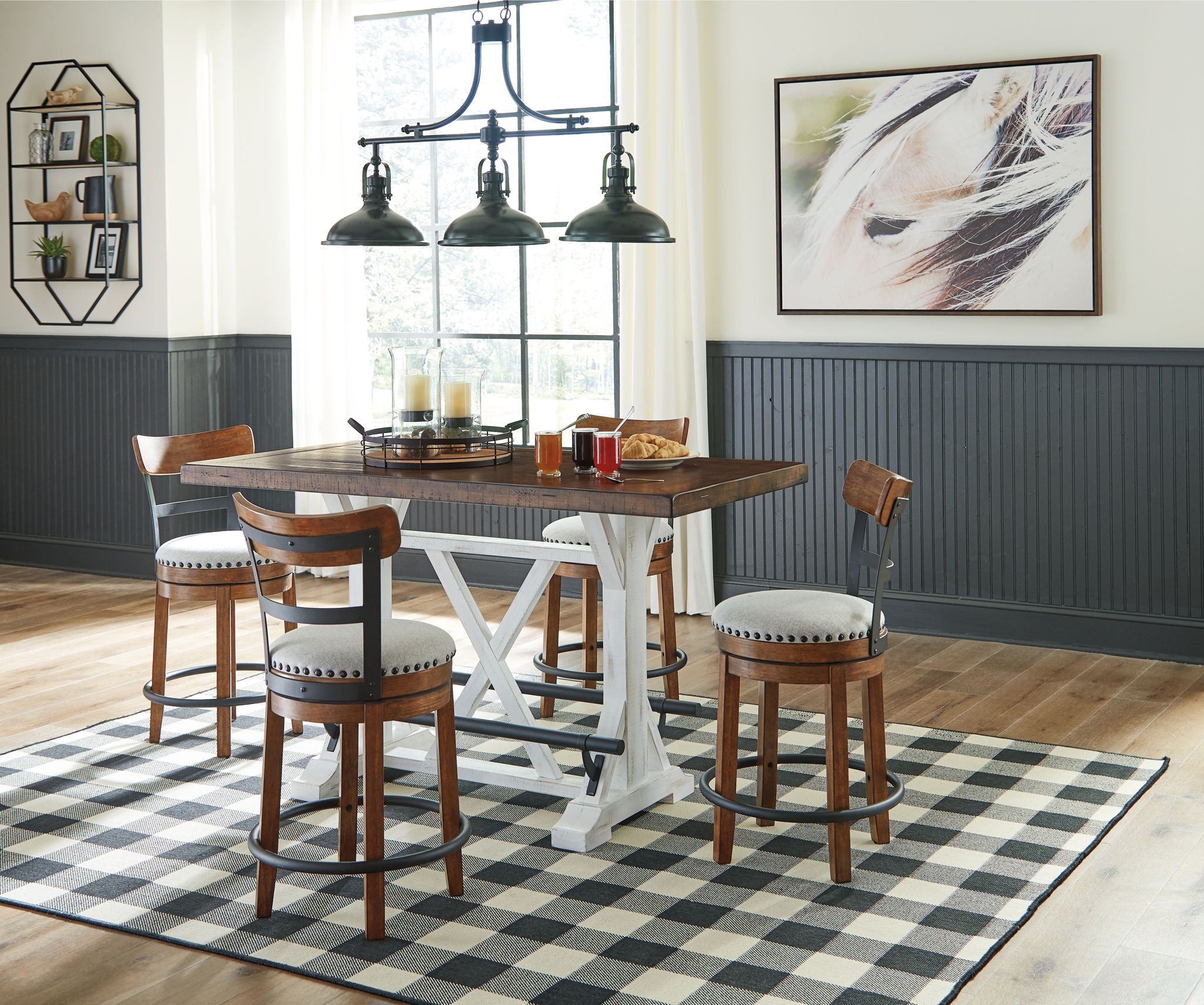Valebeck - Counter Height Table Set - Urban Living Furniture (Los Angeles, CA)