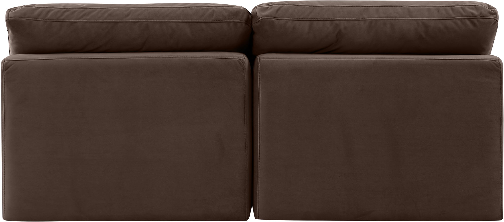 Indulge - Velvet 2 Seat Modular Armless Sofa - Urban Living Furniture (Los Angeles, CA)