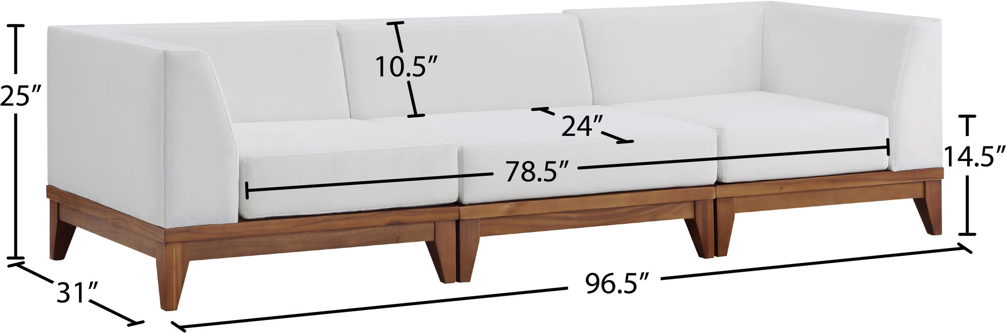 Rio - Modular Sectional - Urban Living Furniture (Los Angeles, CA)
