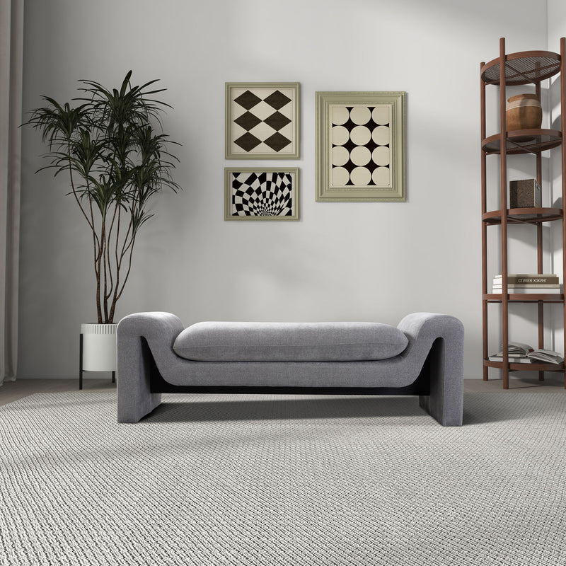 Emory - Bench - Light Gray