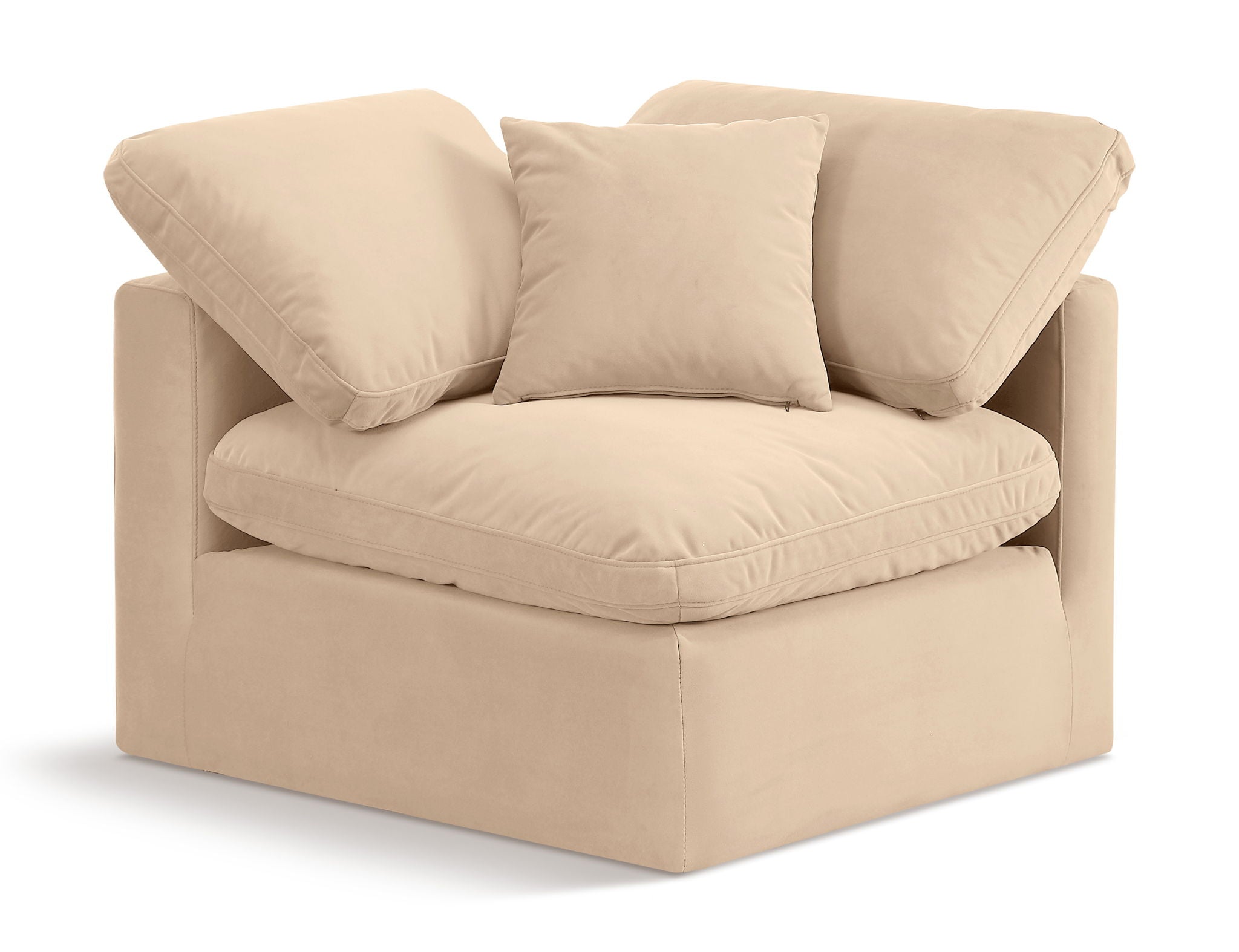 Indulge - Velvet Corner Chair - Urban Living Furniture (Los Angeles, CA)
